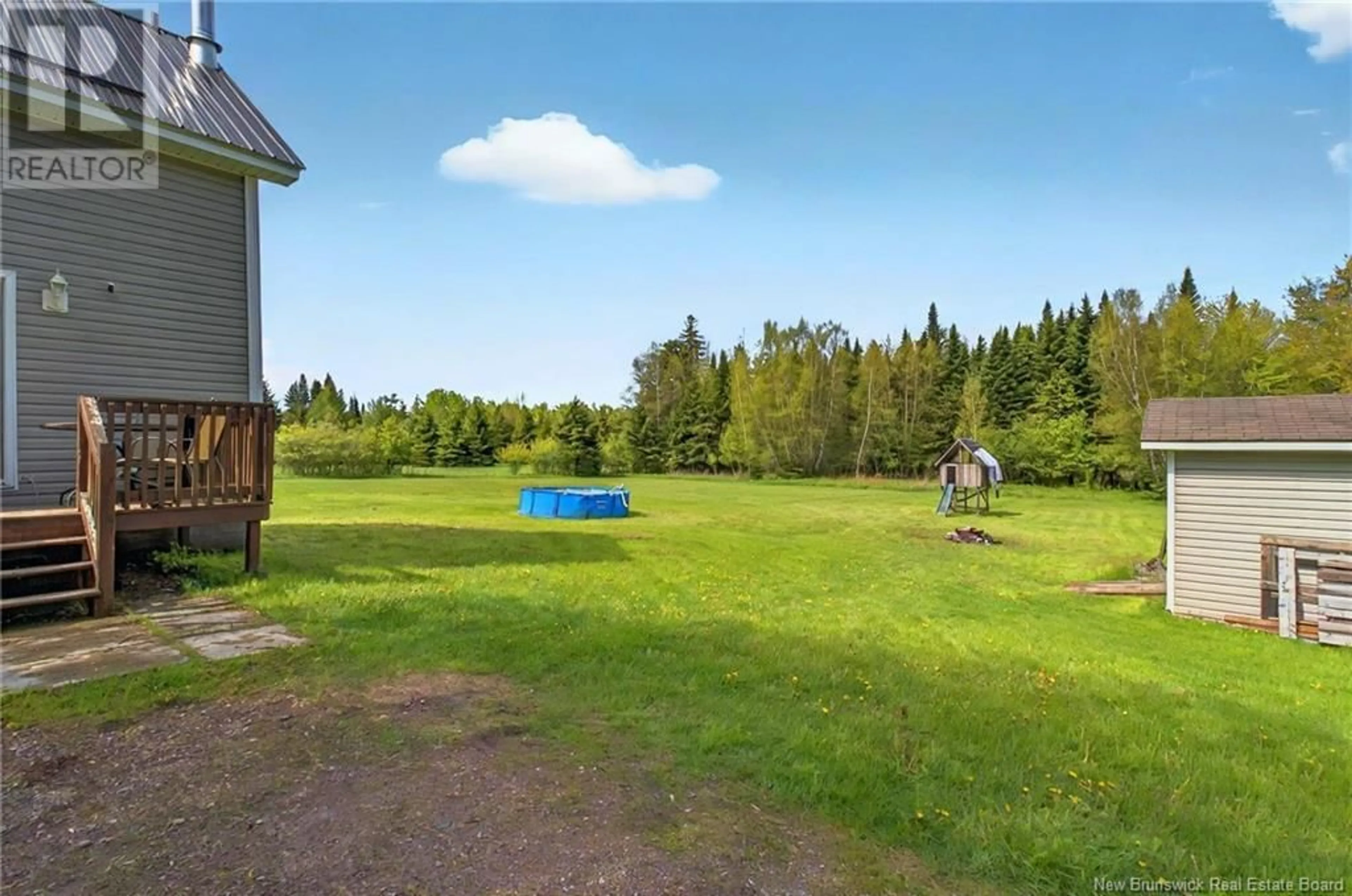 A pic from outside/outdoor area/front of a property/back of a property/a pic from drone, water/lake/river/ocean view for 667 SANATORIUM ROAD, The Glades New Brunswick E4J1W5