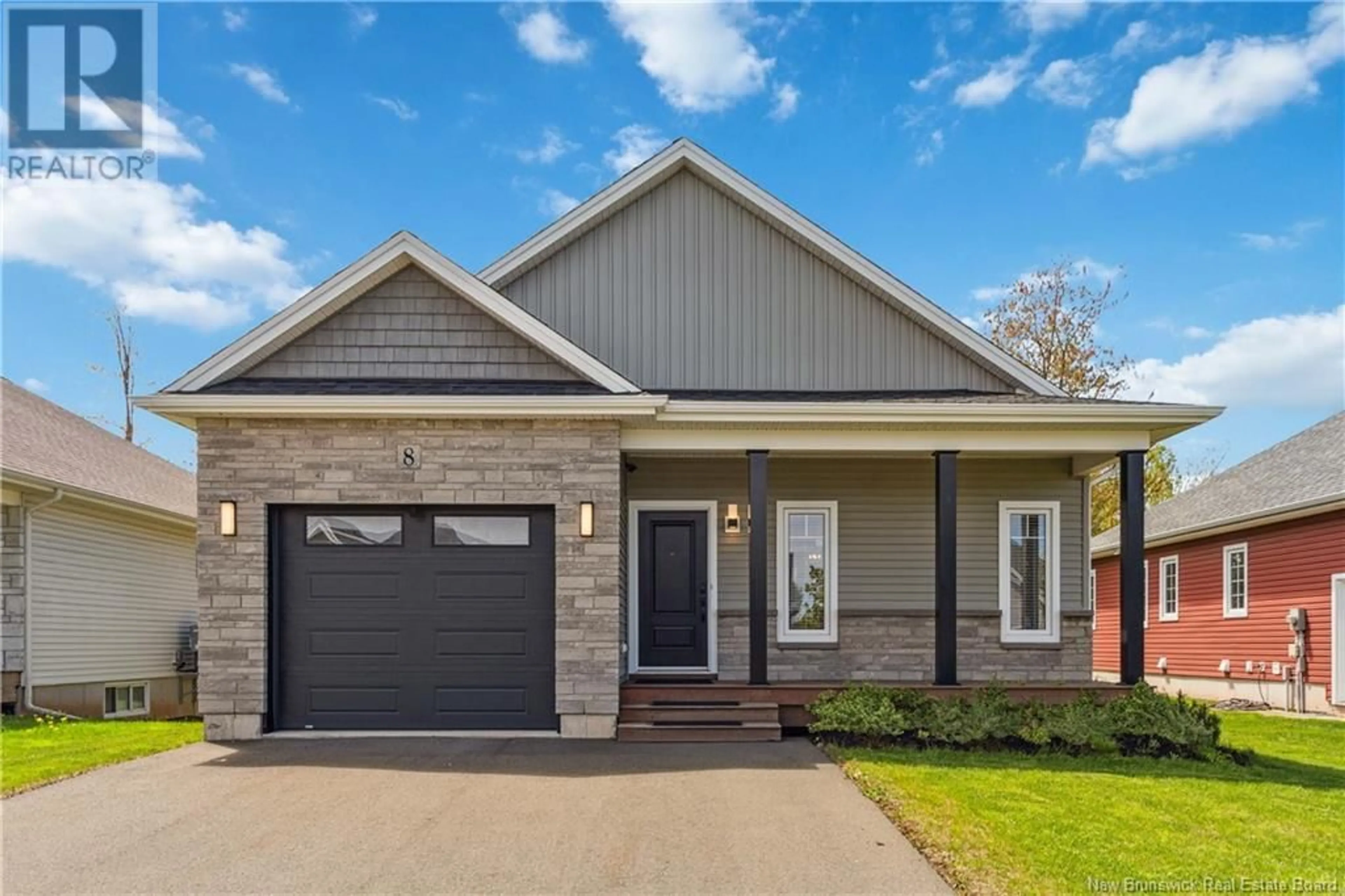 Home with brick exterior material, street for 8 FLAGSTONE COURT, Riverview New Brunswick E1B0R8
