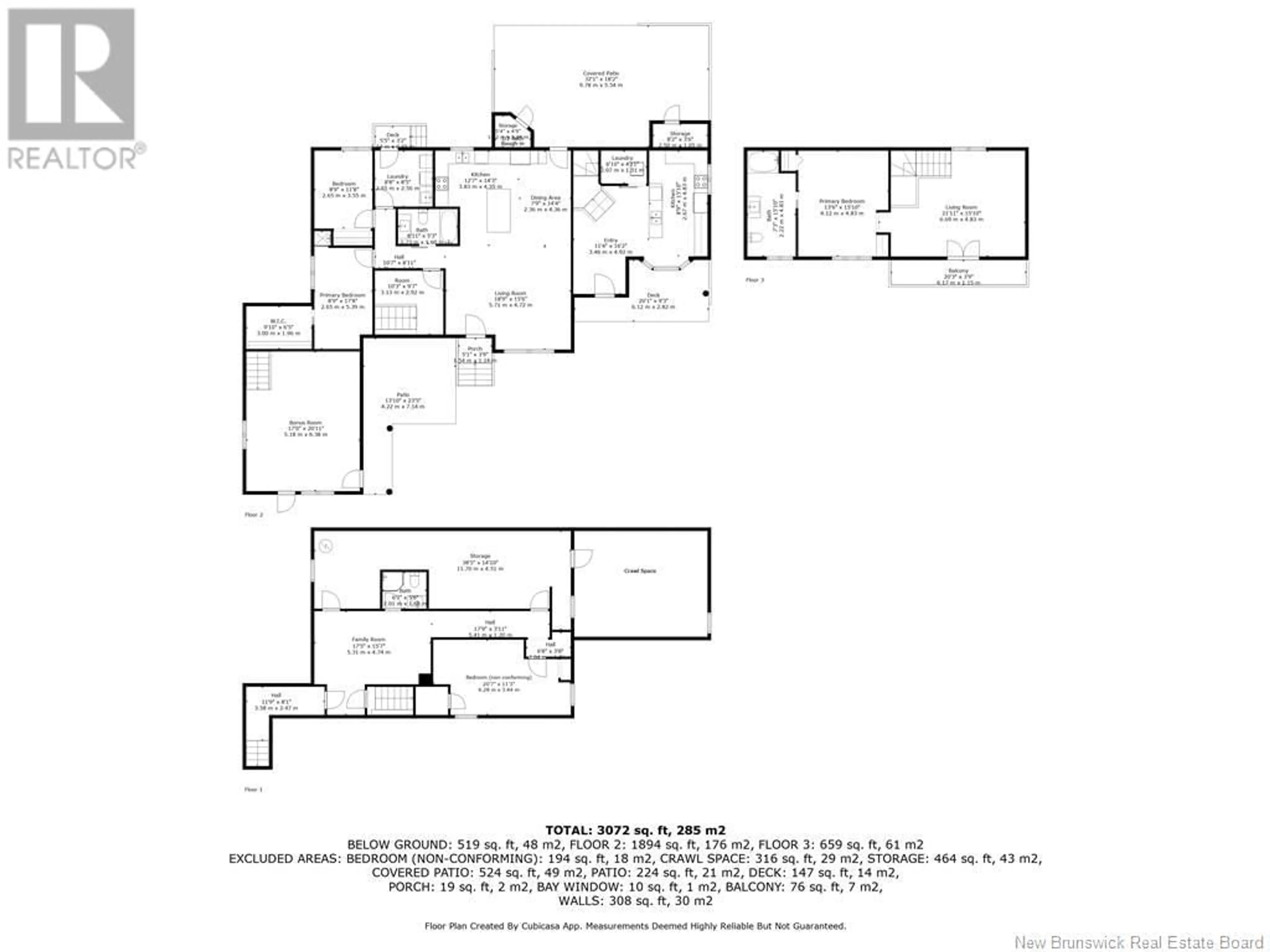 Floor plan for 1988 ROUTE 950, Petit-Cap New Brunswick E4N2J4