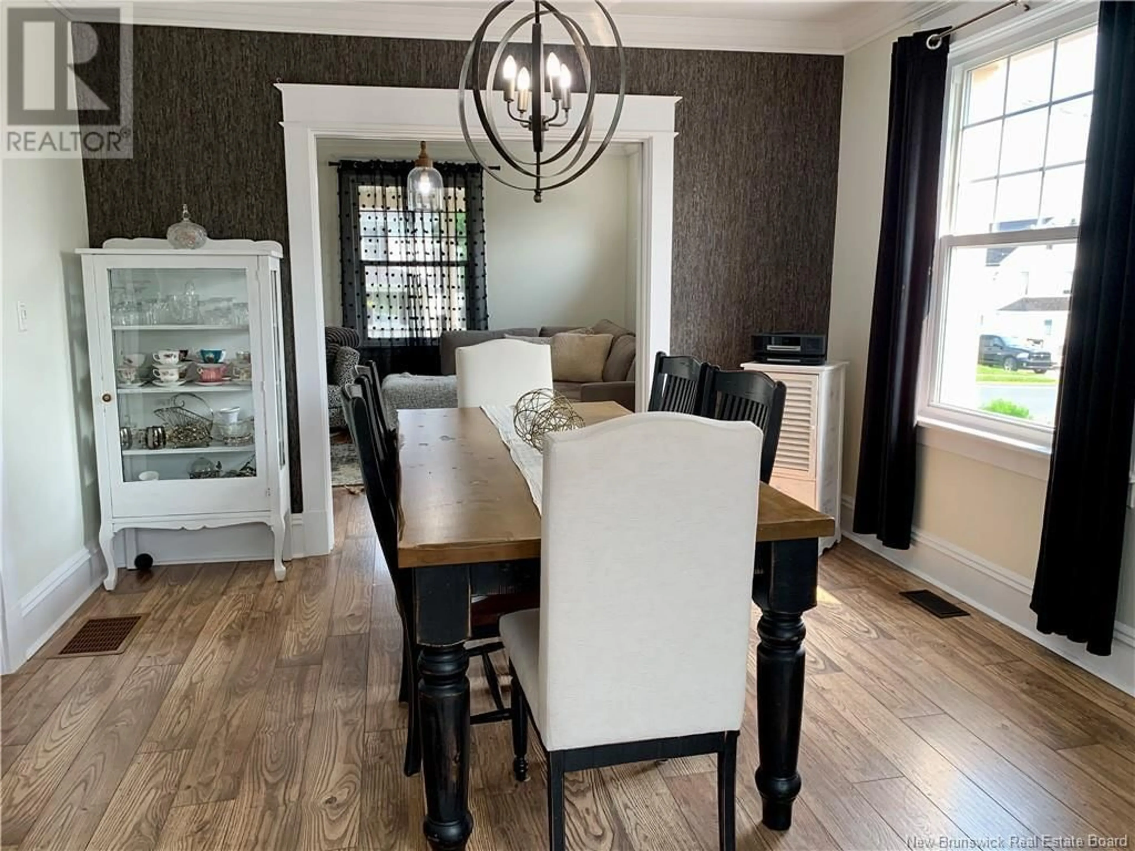 Dining room, wood/laminate floor for 80 LANSDOWNE, Campbellton New Brunswick E3N2M2