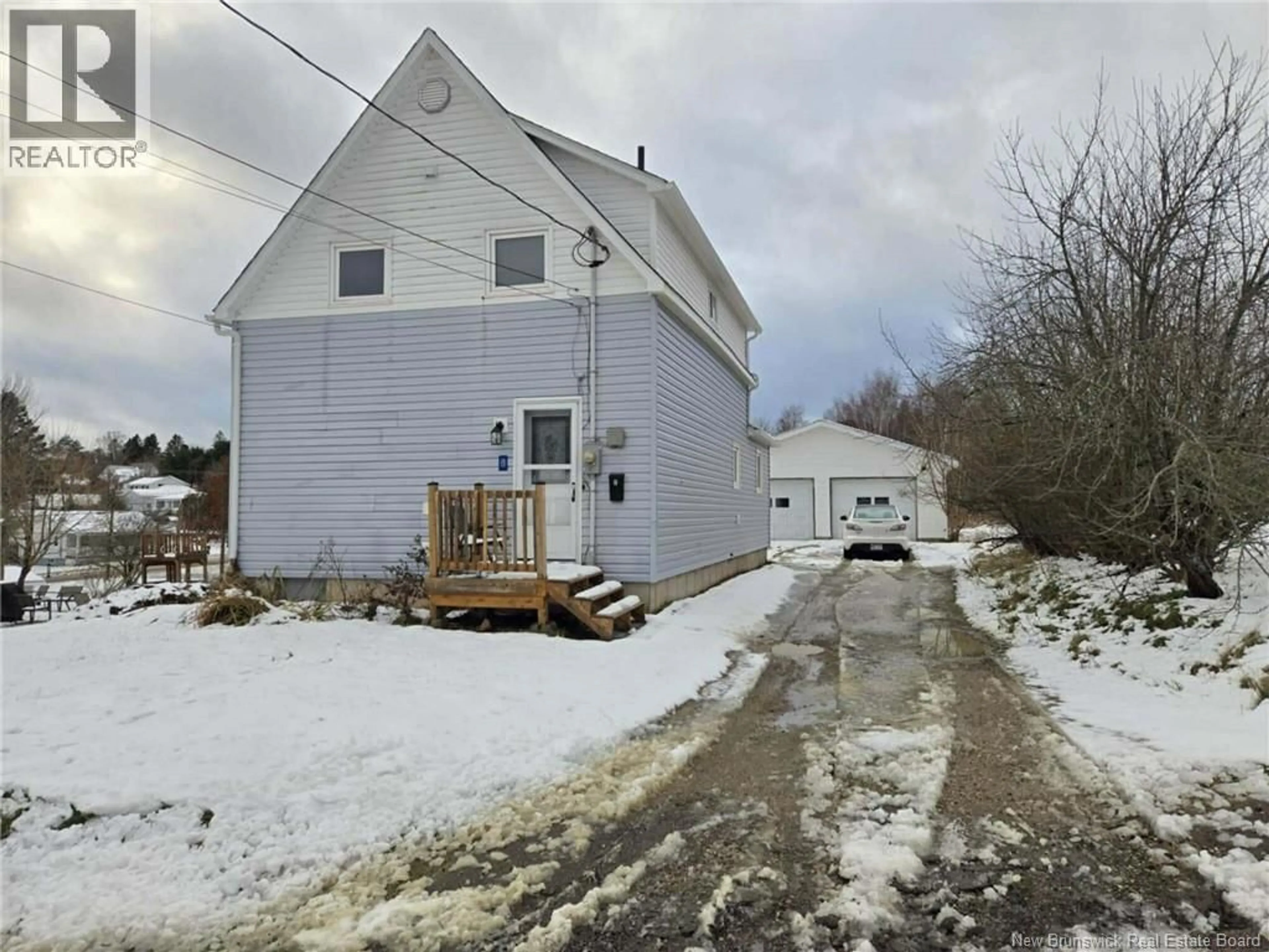 A pic from outside/outdoor area/front of a property/back of a property/a pic from drone, street for 8 KIRK STREET, Sackville New Brunswick E4L3E6