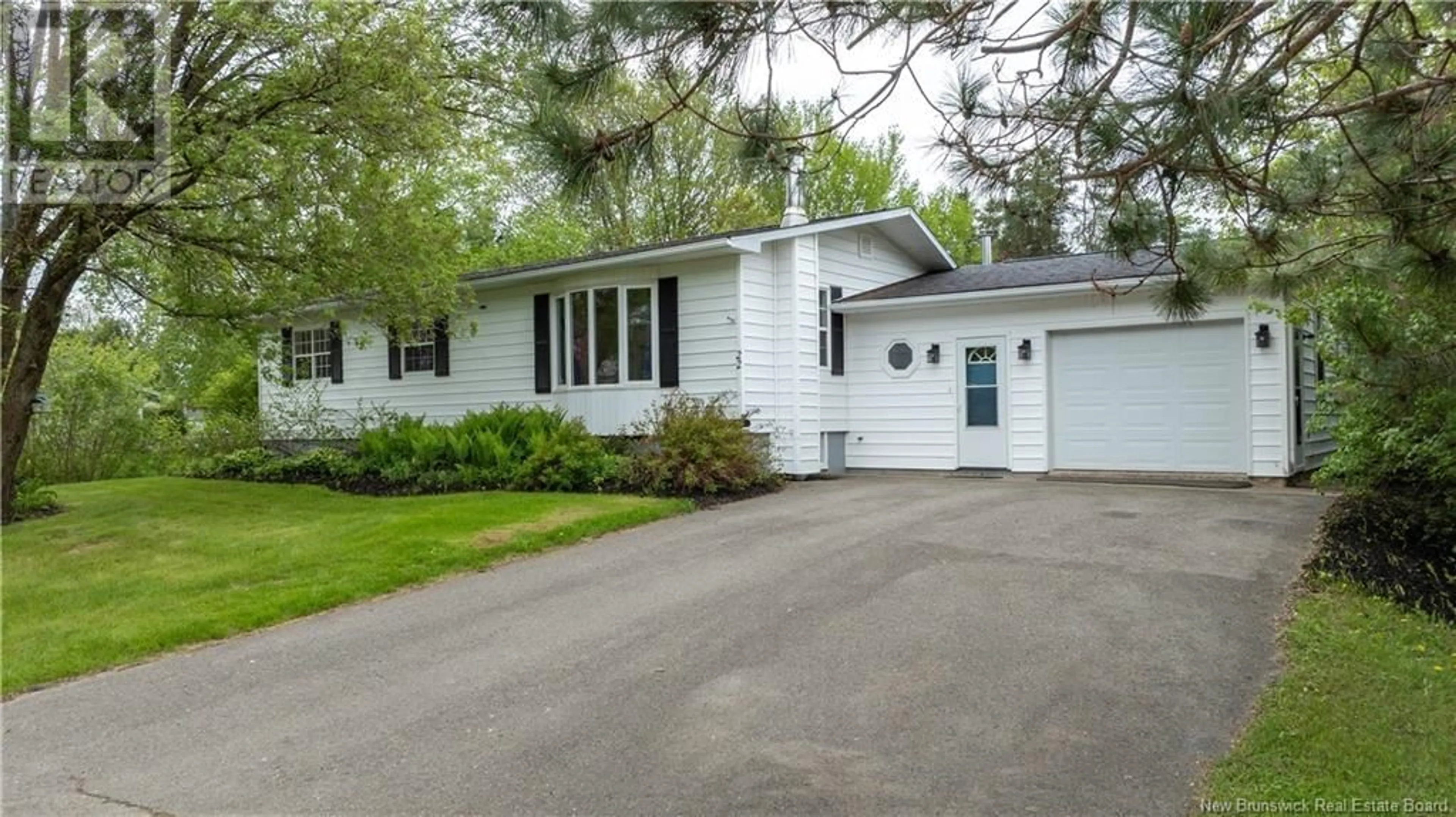 Home with vinyl exterior material, street for 22 MILLS LANE, Sussex New Brunswick E4E2G4