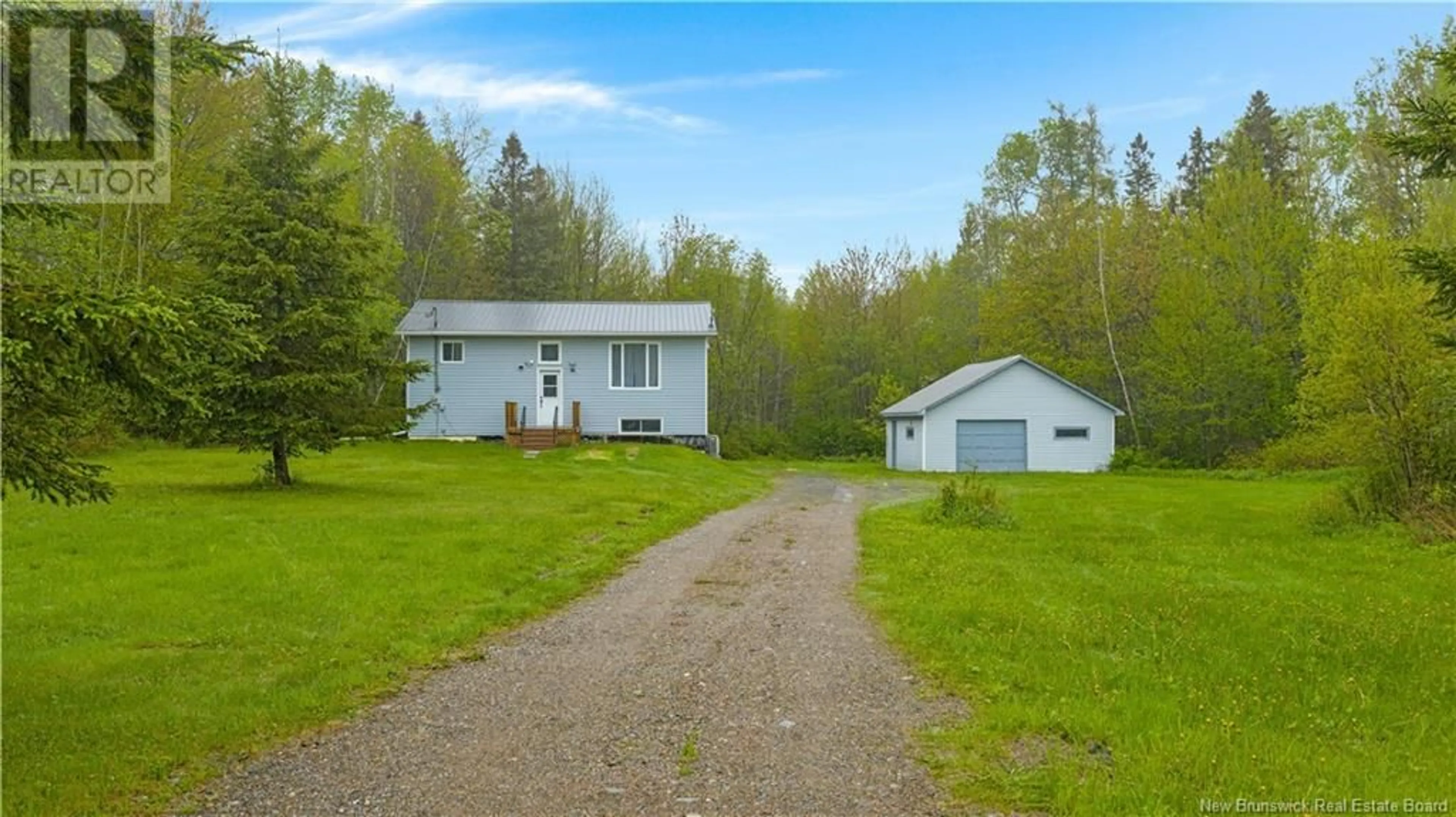 A pic from outside/outdoor area/front of a property/back of a property/a pic from drone, street for 41 GILLETT ROAD, Hoyt New Brunswick E2L2K2