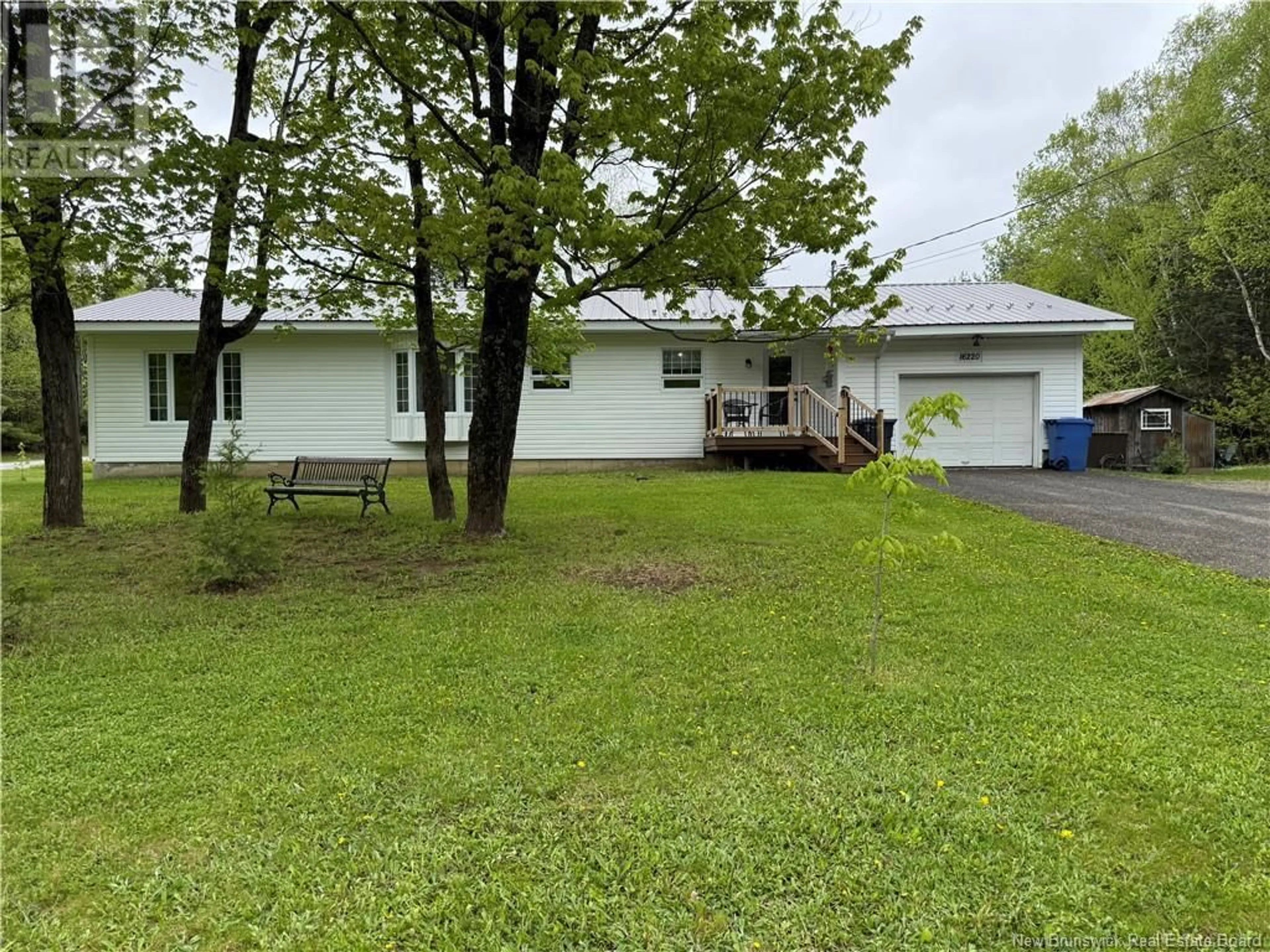 A pic from outside/outdoor area/front of a property/back of a property/a pic from drone, unknown for 16220 ROUTE 105, DSL de Drummond/DSL of Drummond New Brunswick E3Y2J1