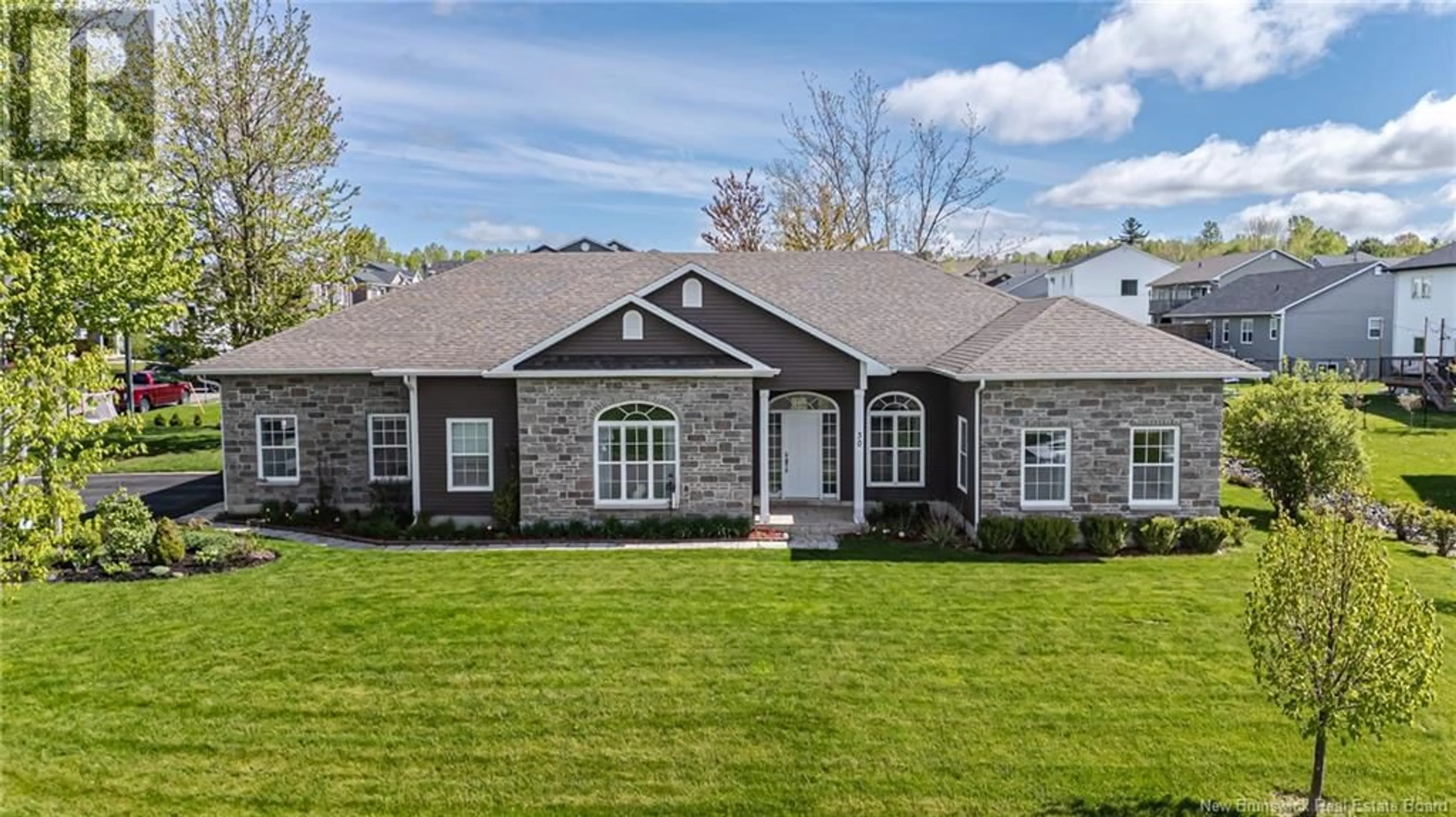 Home with brick exterior material, street for 30 REBA CRESCENT, Fredericton New Brunswick E3G0B5