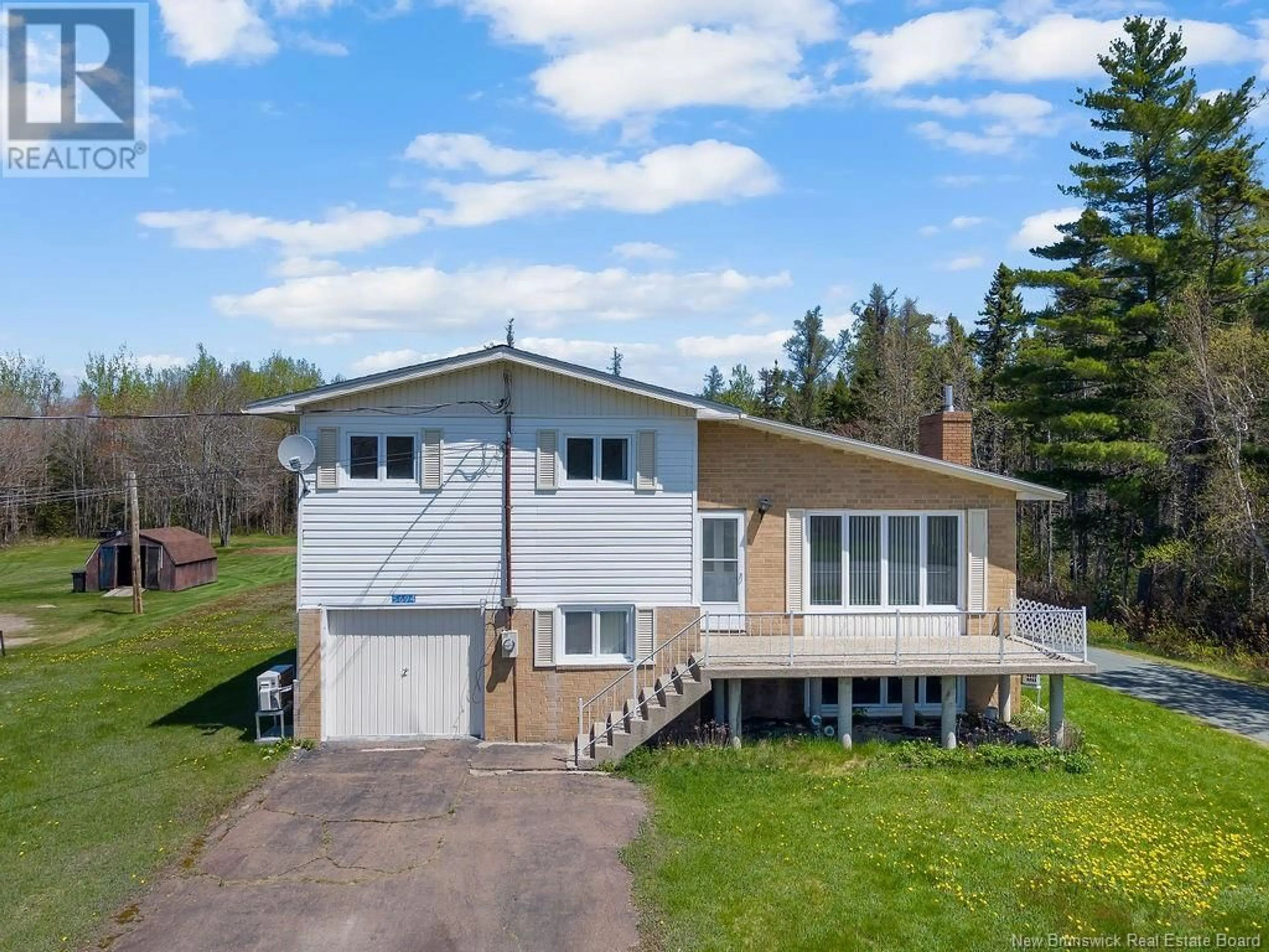 A pic from outside/outdoor area/front of a property/back of a property/a pic from drone, unknown for 5694 ROUTE 117, Baie-Sainte-Anne New Brunswick E9A1H8
