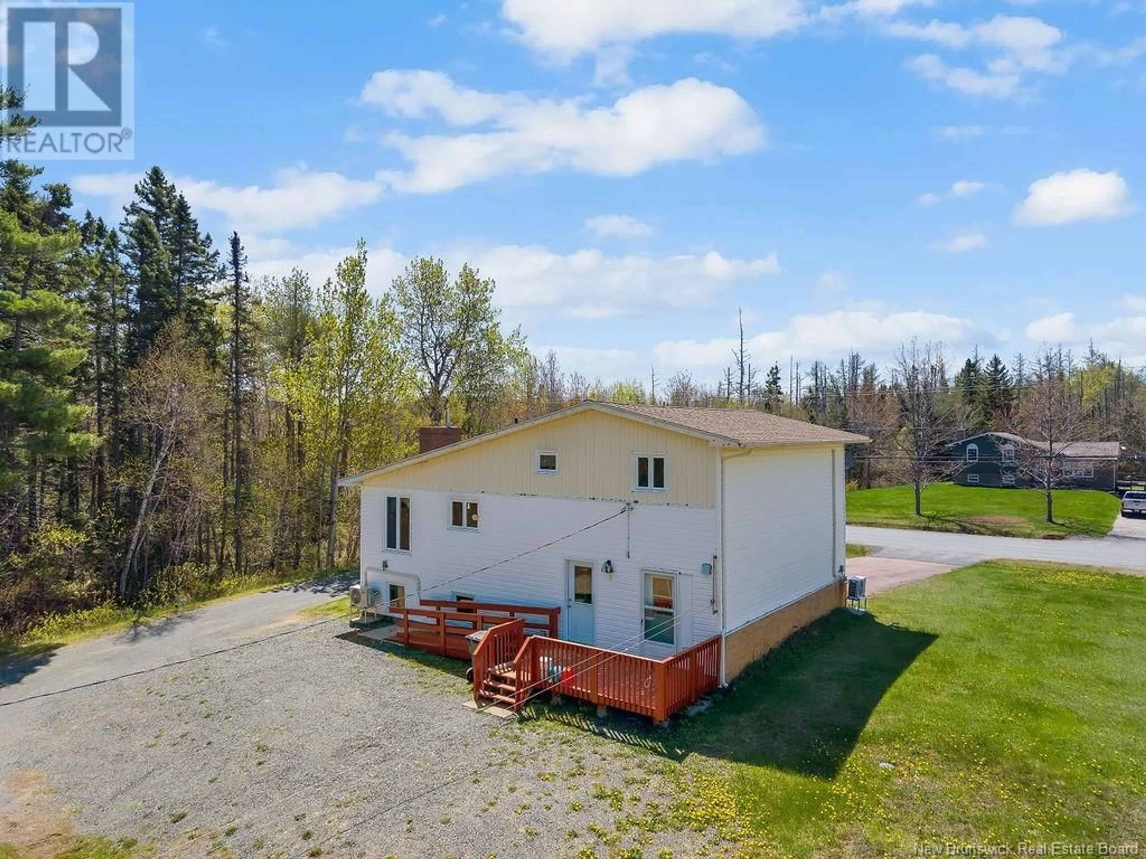A pic from outside/outdoor area/front of a property/back of a property/a pic from drone, building for 5694 ROUTE 117, Baie-Sainte-Anne New Brunswick E9A1H8