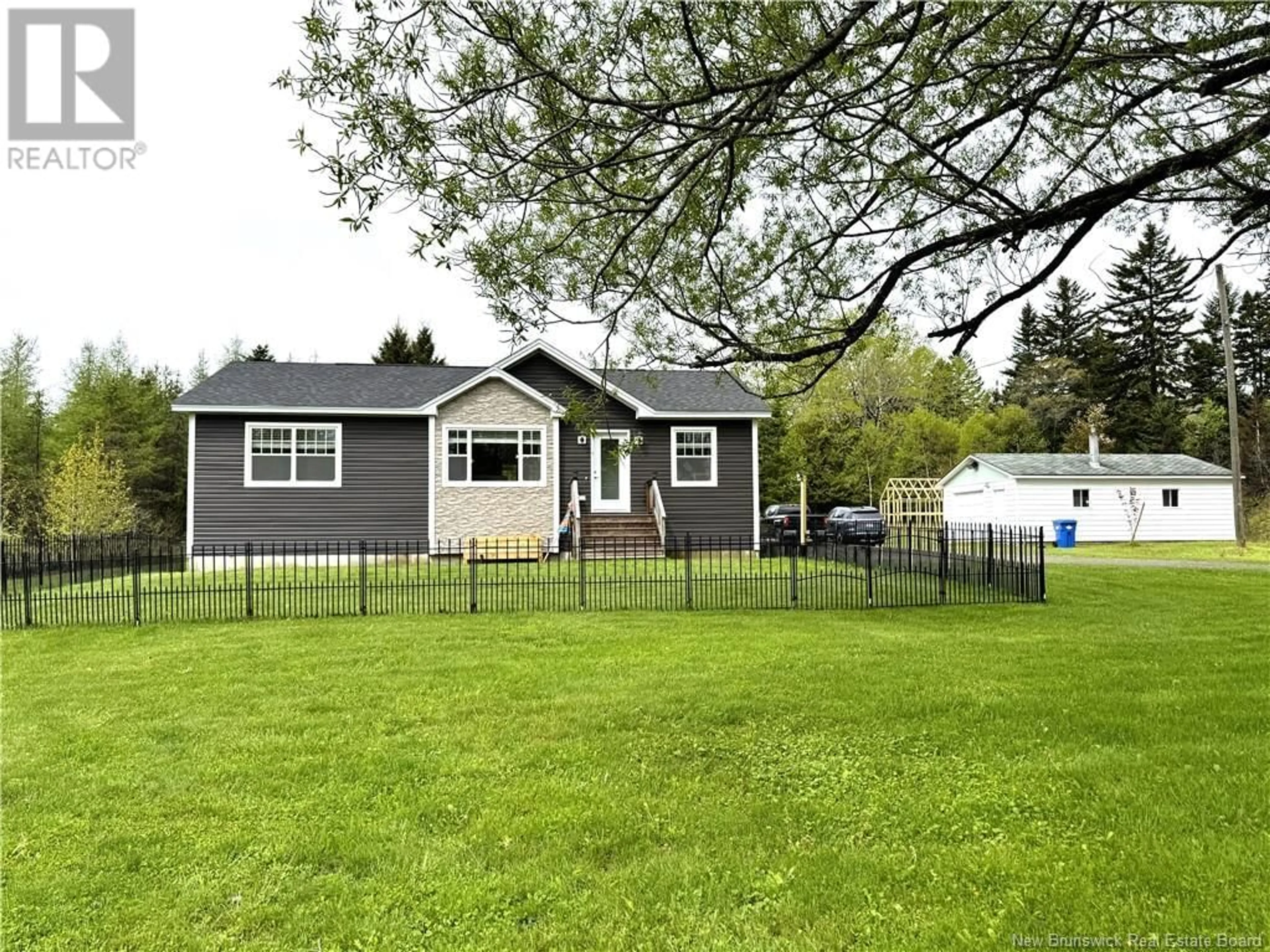 Home with vinyl exterior material, street for 161 MEALEY ROAD, Pennfield New Brunswick E5H1T4