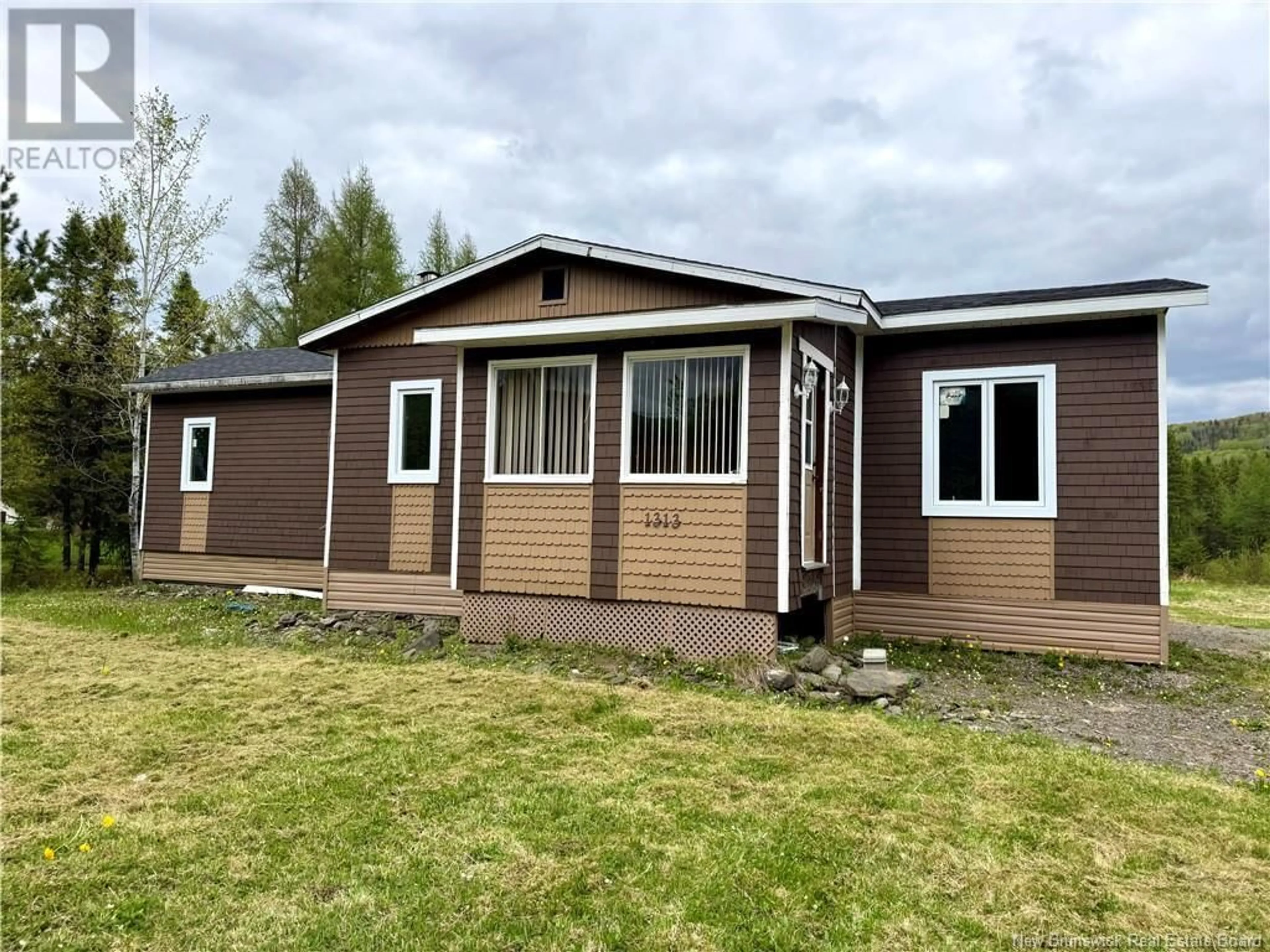 Home with vinyl exterior material, building for 1313 BAISLEY ROAD, Saint-Jacques New Brunswick E7B2A4