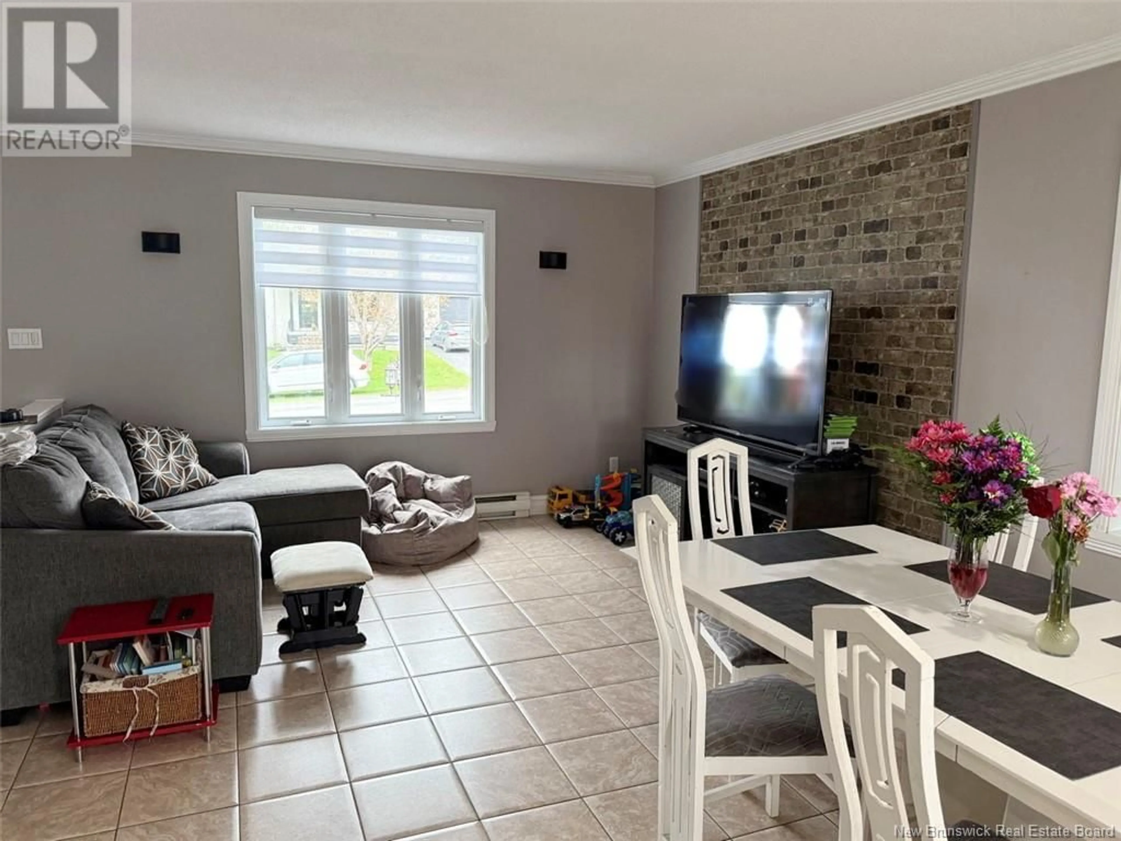 Living room with furniture, unknown for 9 BANVILLE STREET, Saint-Quentin New Brunswick E8A1A6