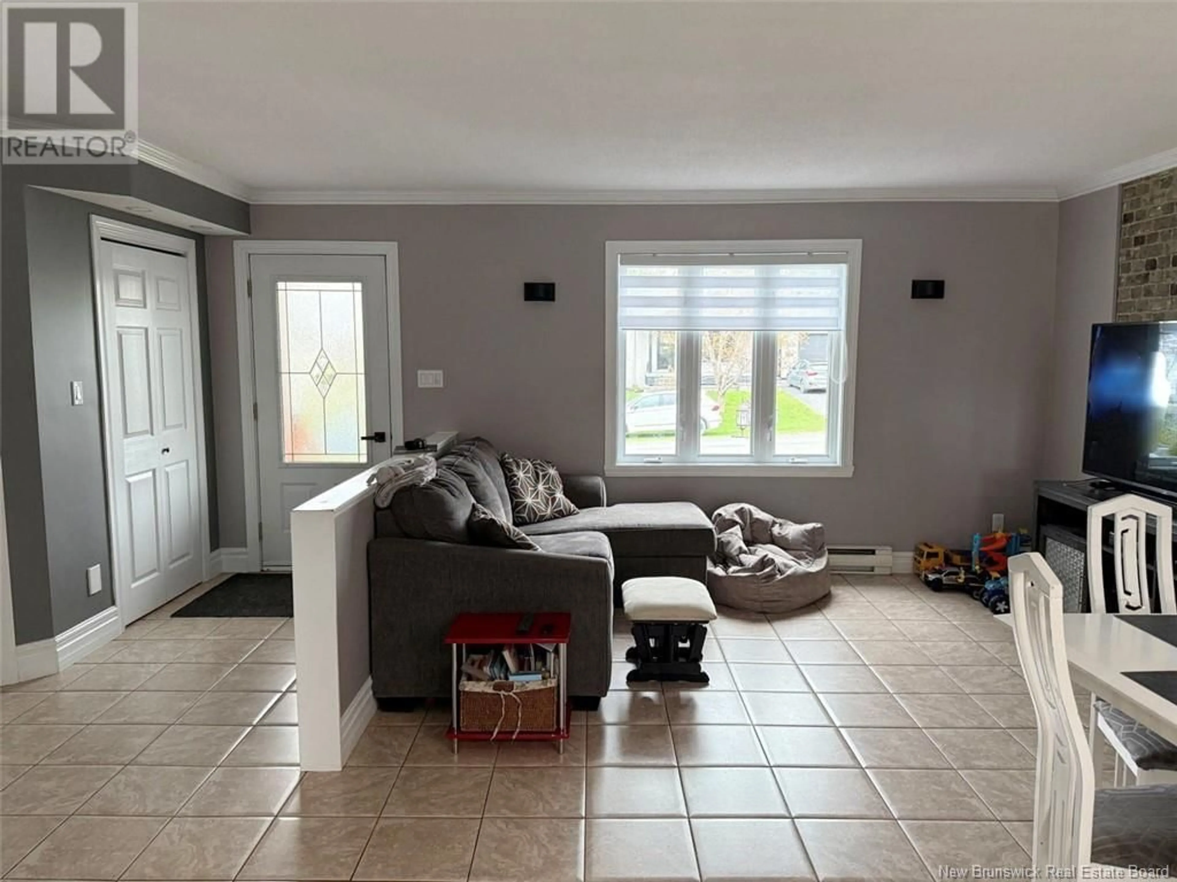 Living room with furniture, unknown for 9 BANVILLE STREET, Saint-Quentin New Brunswick E8A1A6