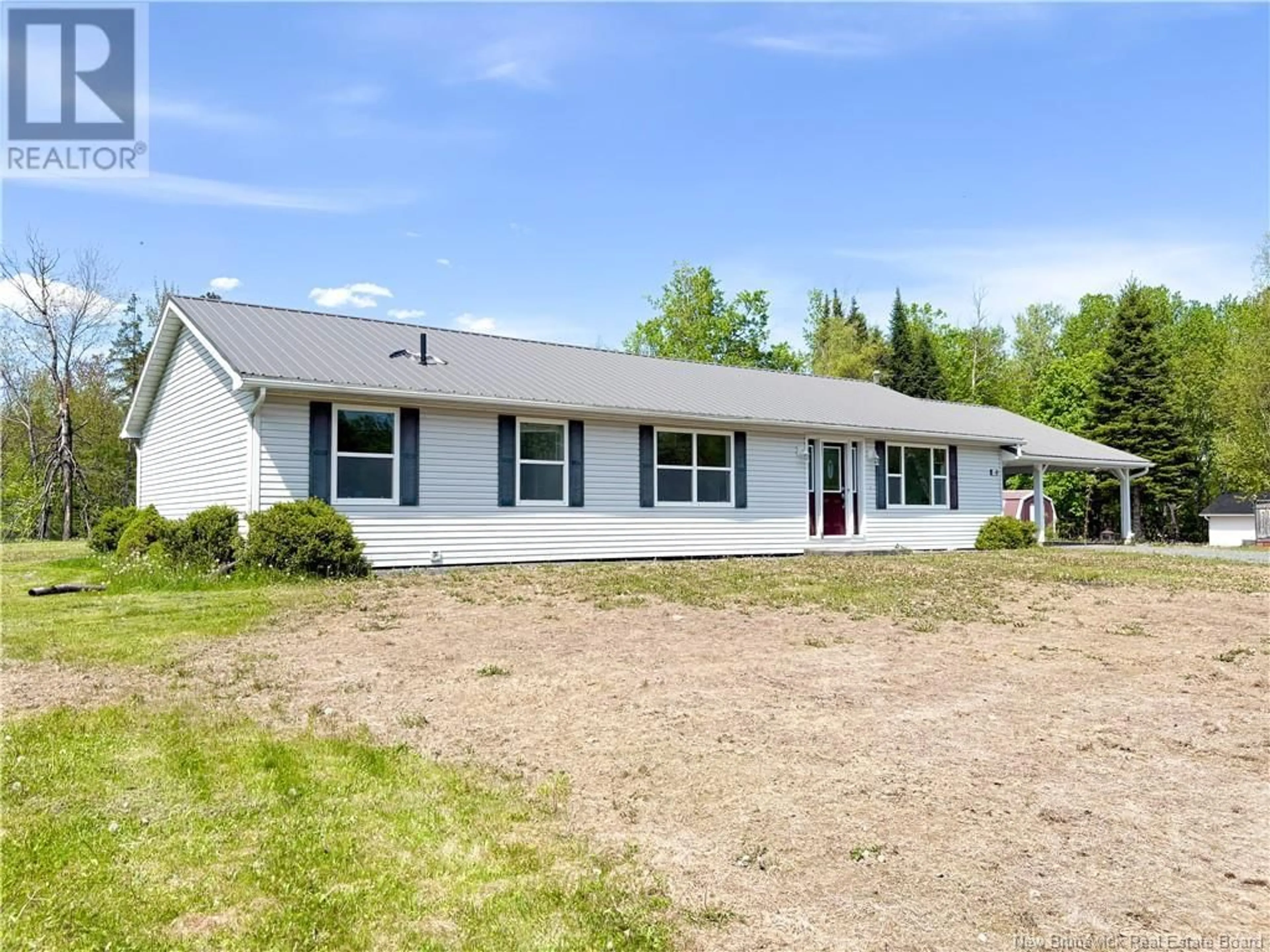 A pic from outside/outdoor area/front of a property/back of a property/a pic from drone, unknown for 14 WHITE BIRCH STREET, Lower Woodstock New Brunswick E7M4B7