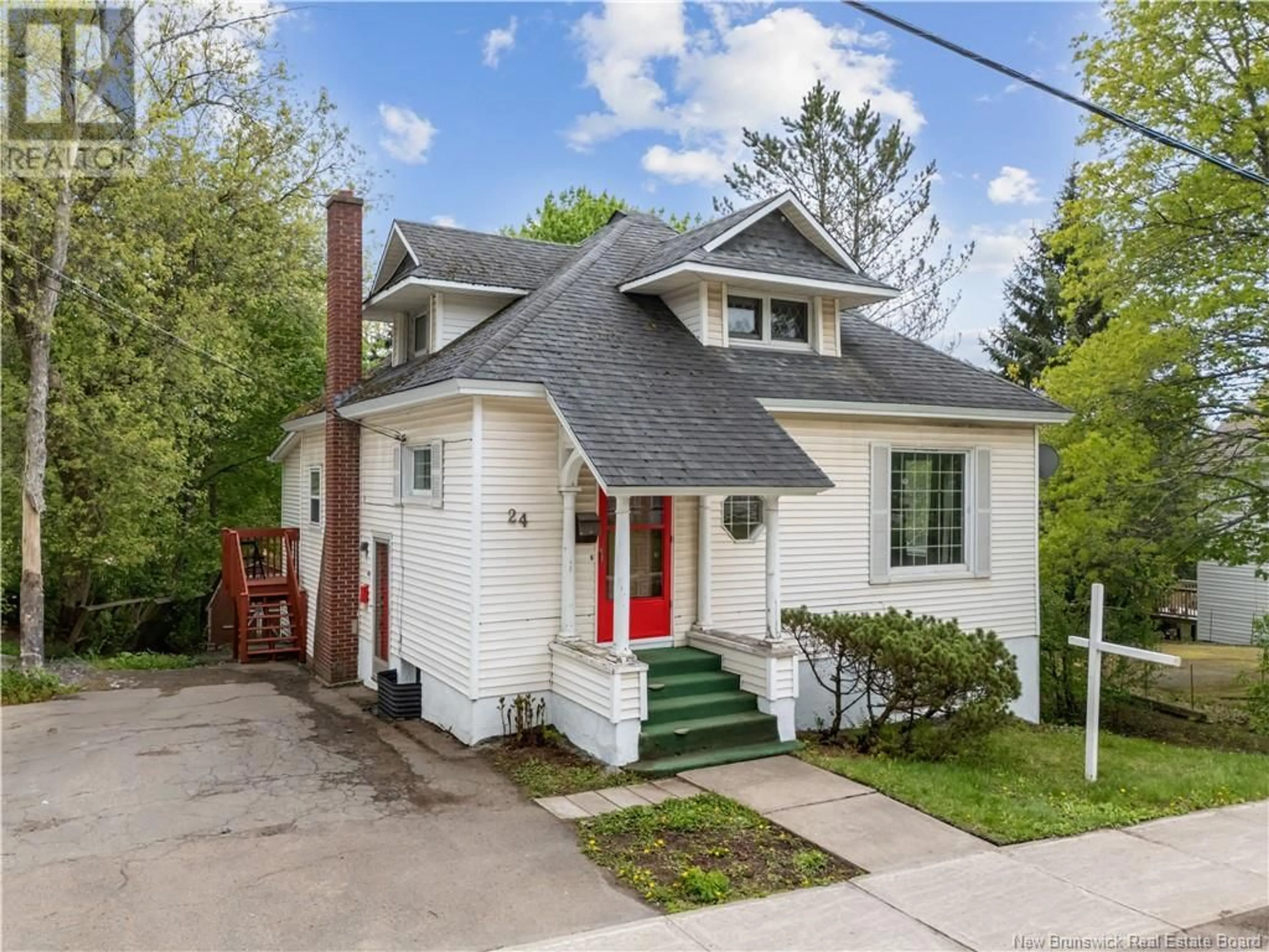 Home with brick exterior material, street for 24 DONALD AVENUE, Moncton New Brunswick E1A3A8