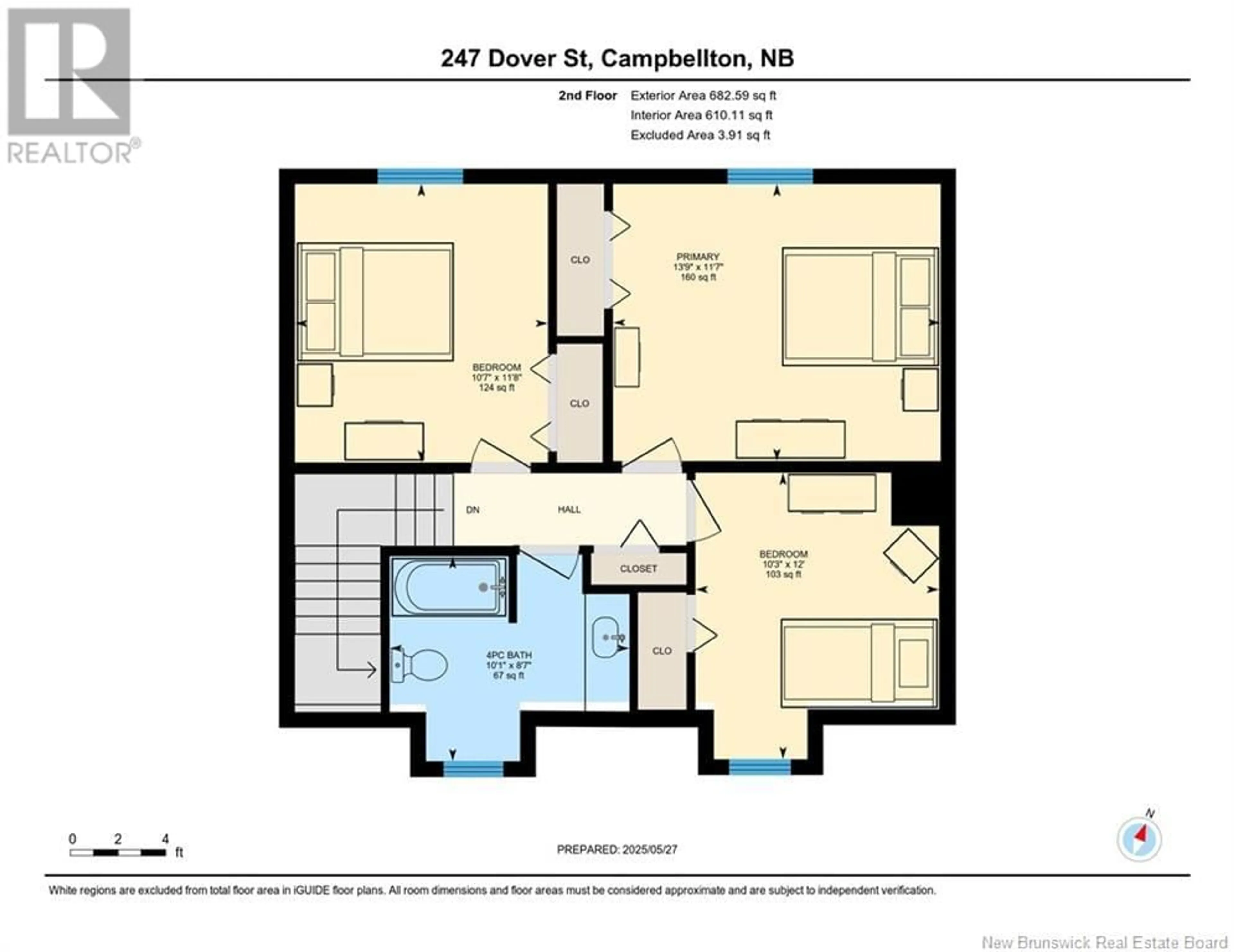 Floor plan for 247 DOVER STREET, Campbellton New Brunswick E3N3L5