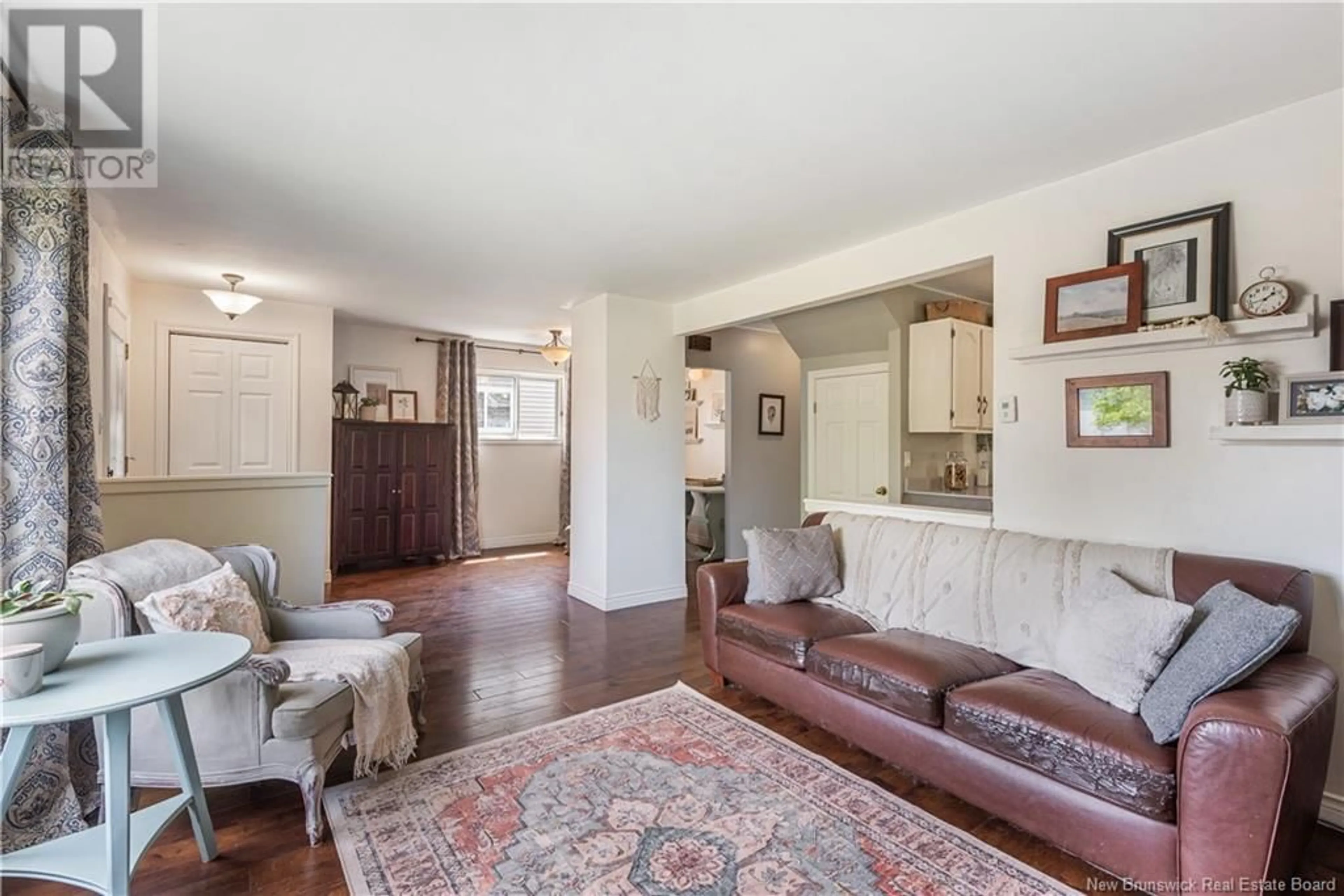 Living room with furniture, unknown for 134 LESLIE STREET, Moncton New Brunswick E1C6M5