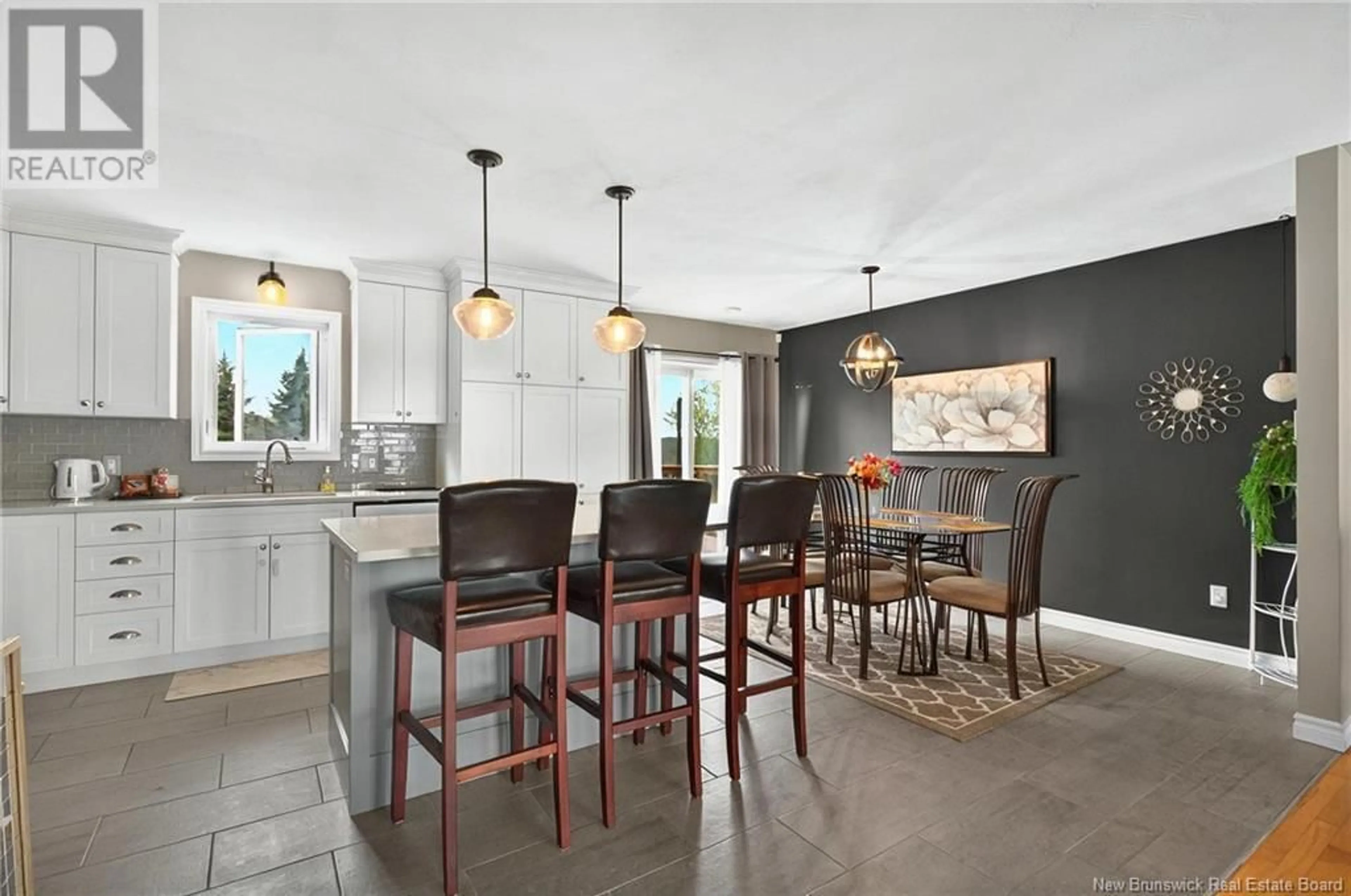 Open concept kitchen, ceramic/tile floor for 913 MELANSON ROAD, Dieppe New Brunswick E1A7P1