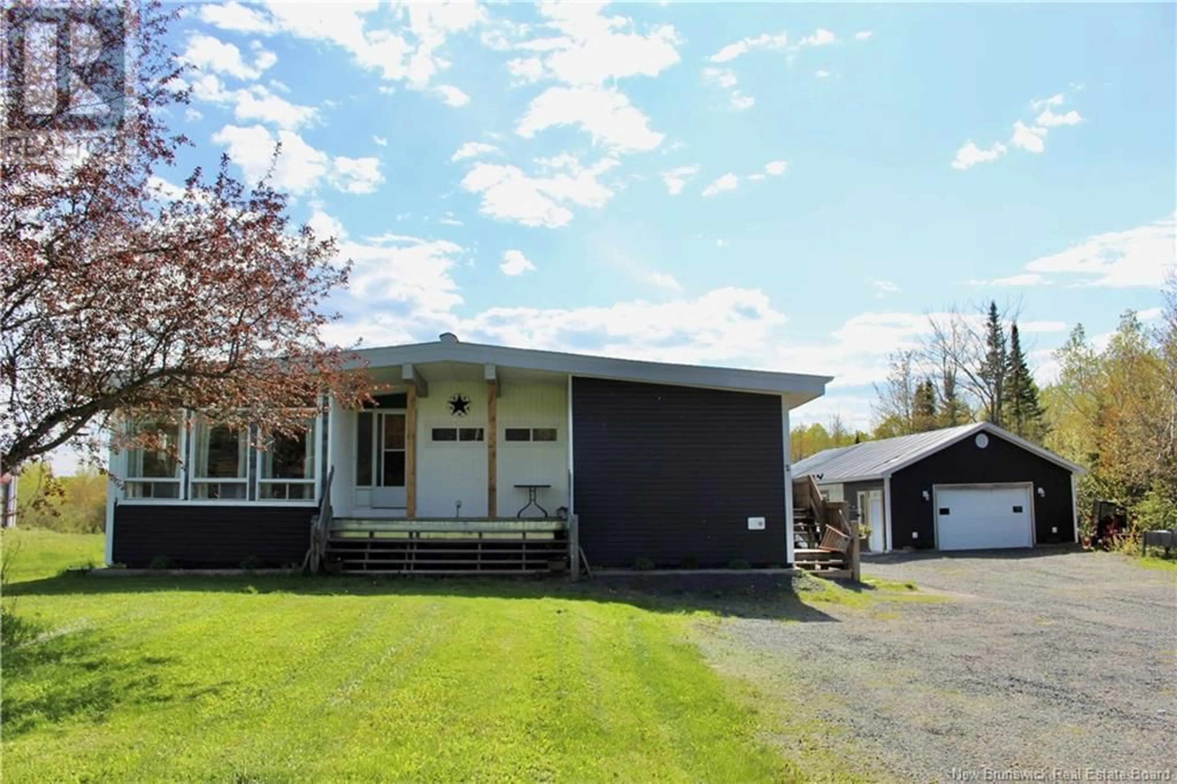 A pic from outside/outdoor area/front of a property/back of a property/a pic from drone, street for 2 GOODWIN MILL ROAD, Goodwin Mill New Brunswick E8L1S2
