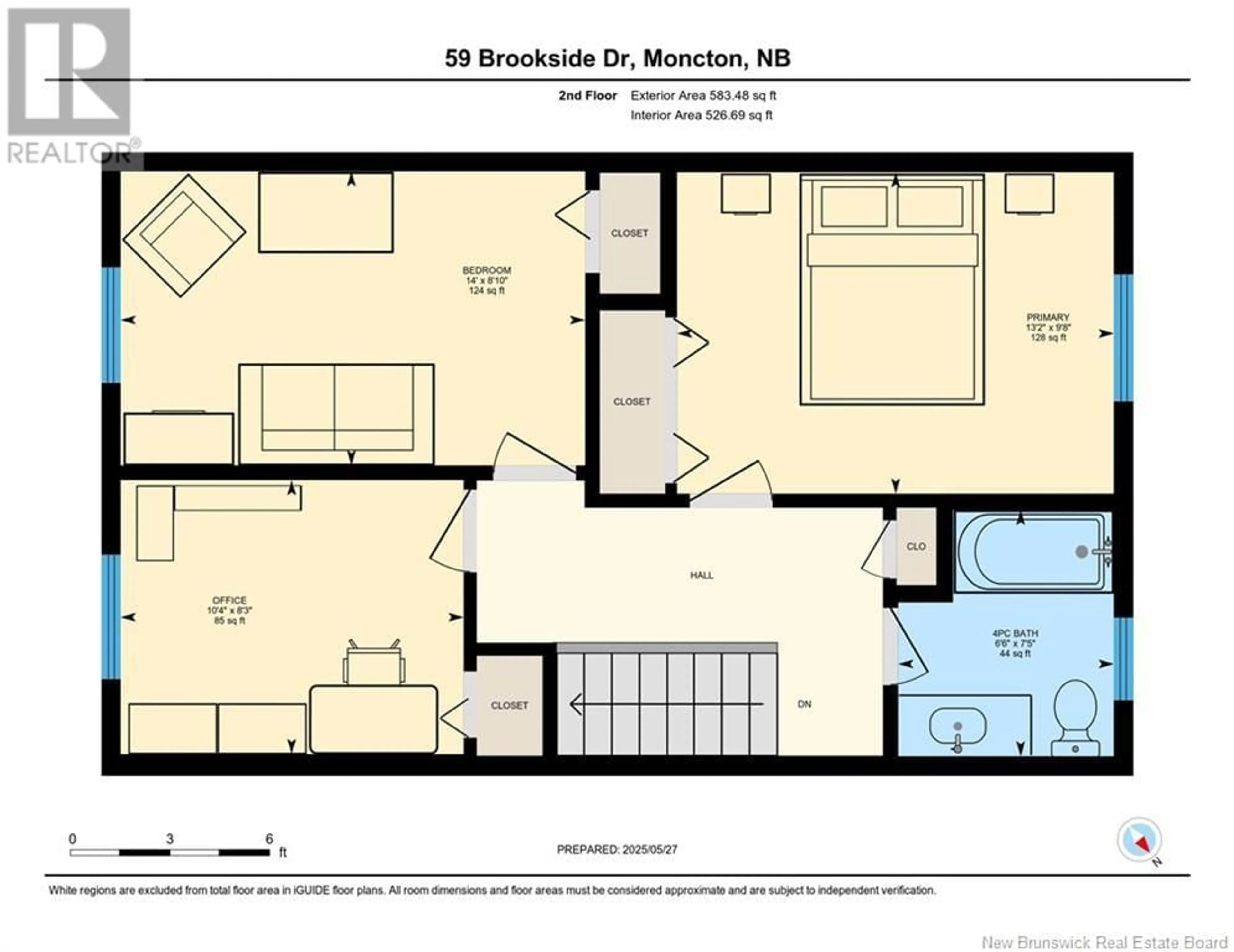 Floor plan for 59 BROOKSIDE DRIVE, Moncton New Brunswick E1E4K4
