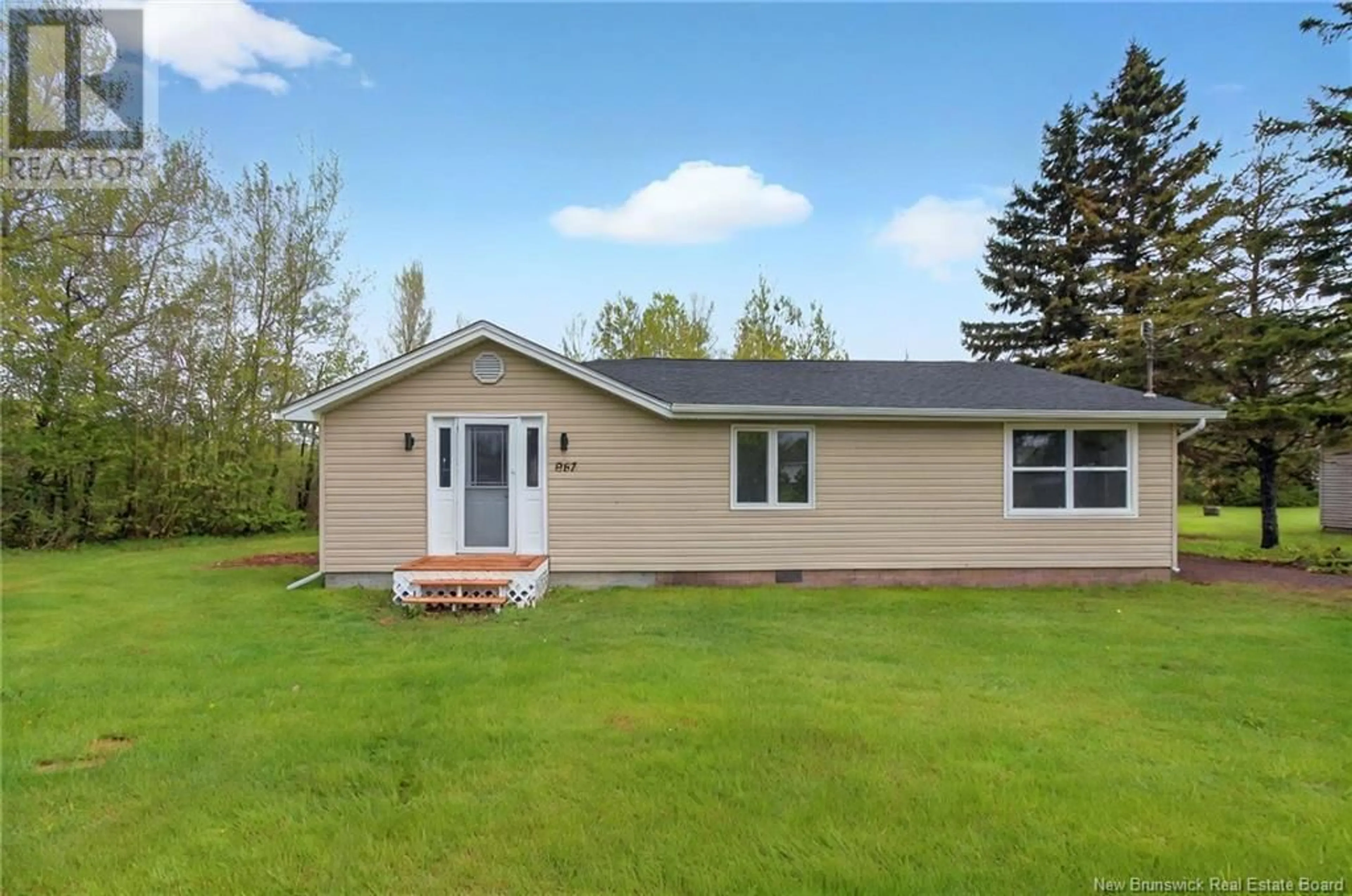 Home with vinyl exterior material, water/lake/river/ocean view for 867 WARD ROAD, Cocagne New Brunswick E4R2T2