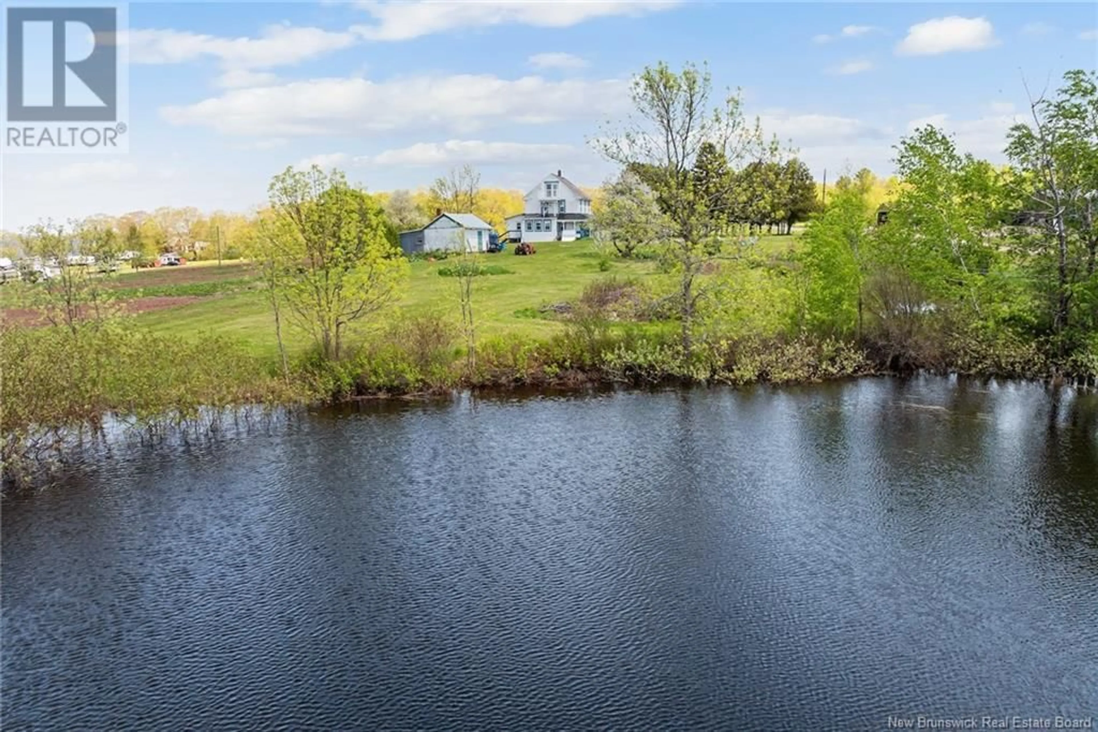 A pic from outside/outdoor area/front of a property/back of a property/a pic from drone, water/lake/river/ocean view for 152 MCLEAN ROAD, Cumberland Bay New Brunswick E4A3K1
