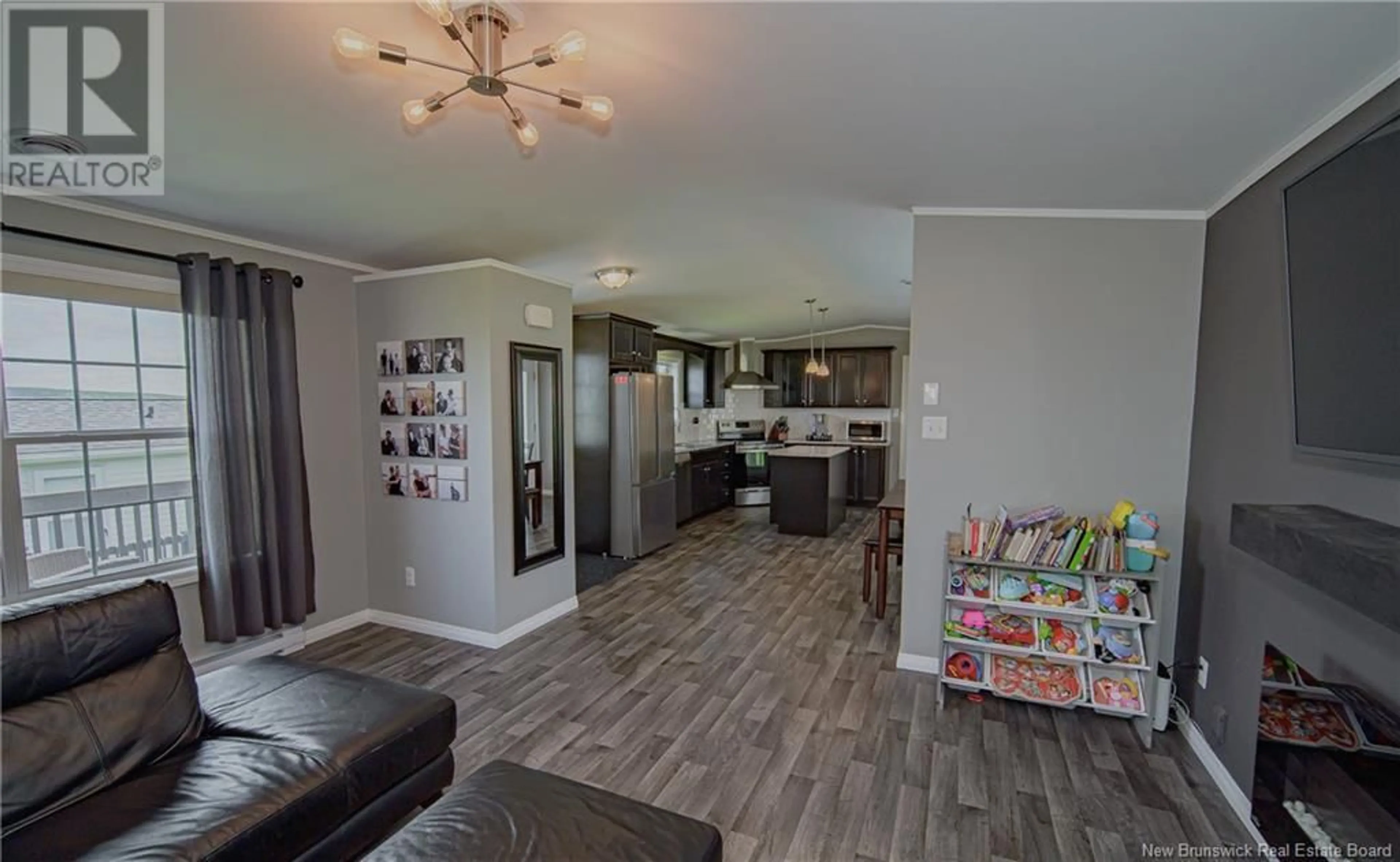 Open concept kitchen, unknown for 19 SHERRY'S LANE, Fredericton New Brunswick E3C1L8