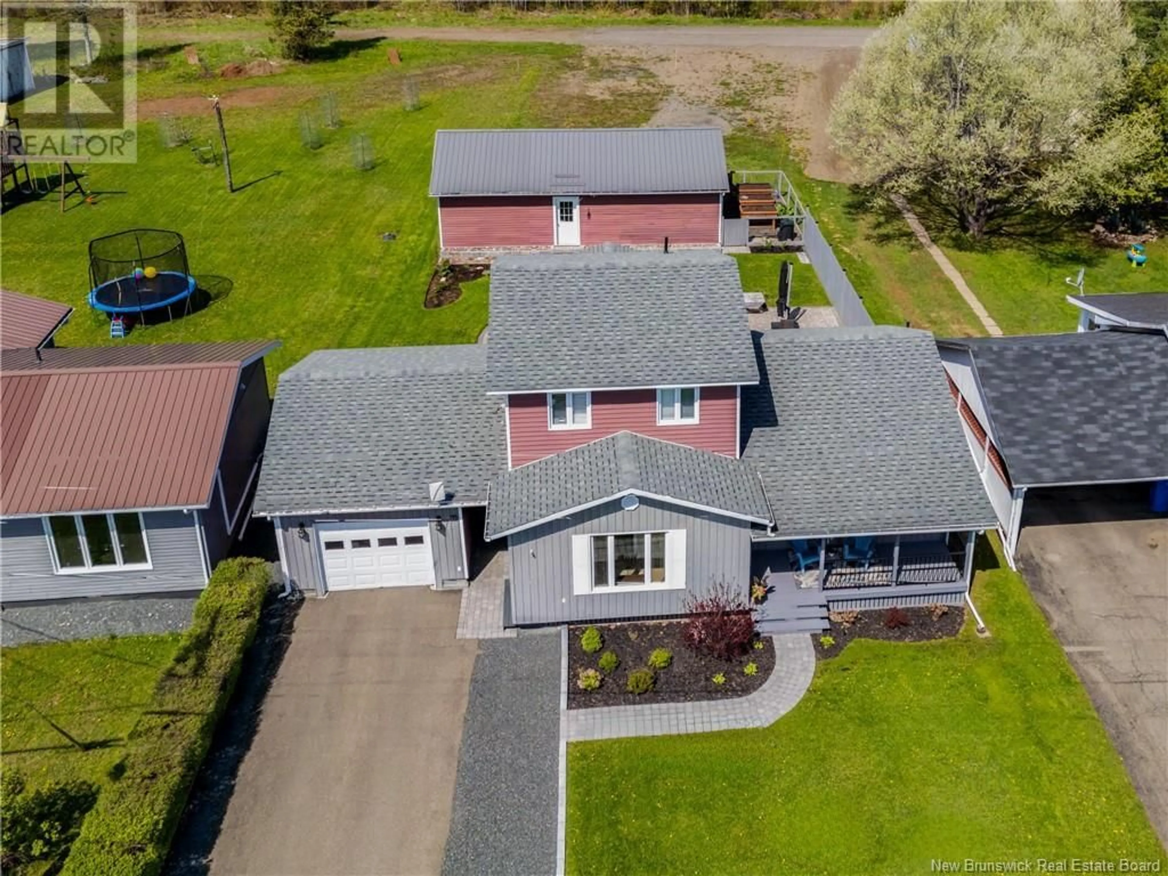 A pic from outside/outdoor area/front of a property/back of a property/a pic from drone, unknown for 55 CENTENNIAL STREET, Plaster Rock New Brunswick E7G1J2