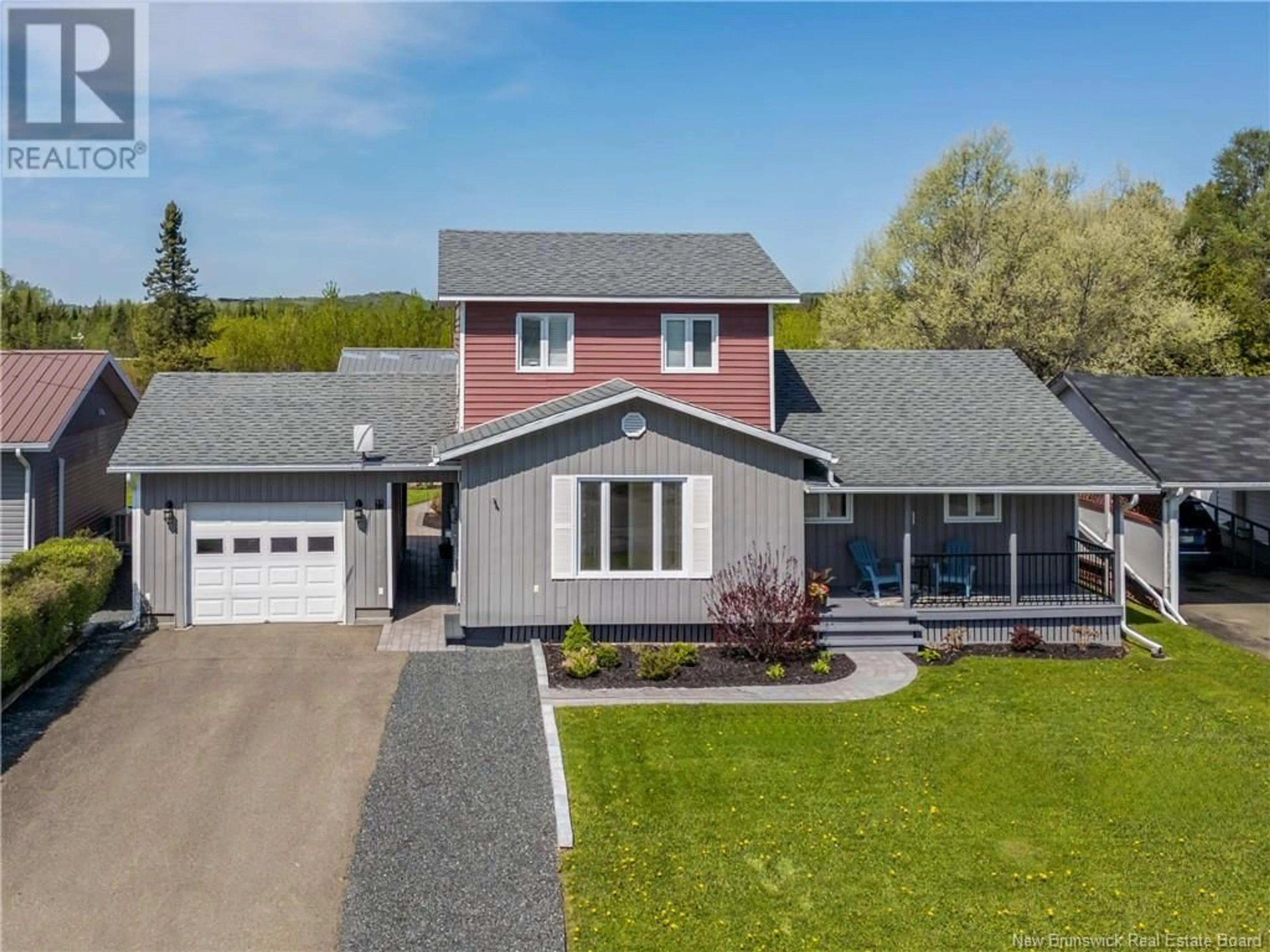 A pic from outside/outdoor area/front of a property/back of a property/a pic from drone, unknown for 55 CENTENNIAL STREET, Plaster Rock New Brunswick E7G1J2