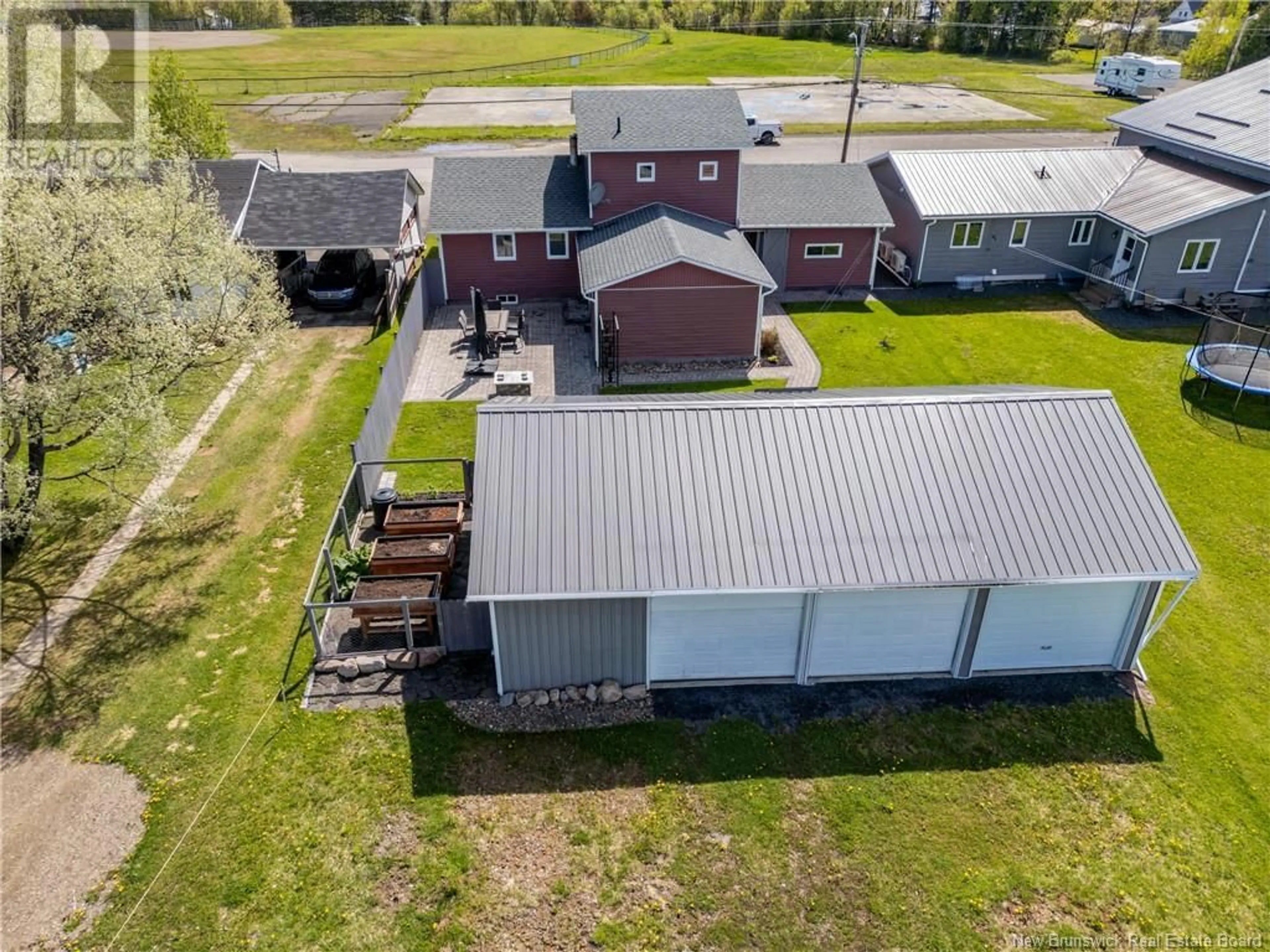 A pic from outside/outdoor area/front of a property/back of a property/a pic from drone, building for 55 CENTENNIAL STREET, Plaster Rock New Brunswick E7G1J2