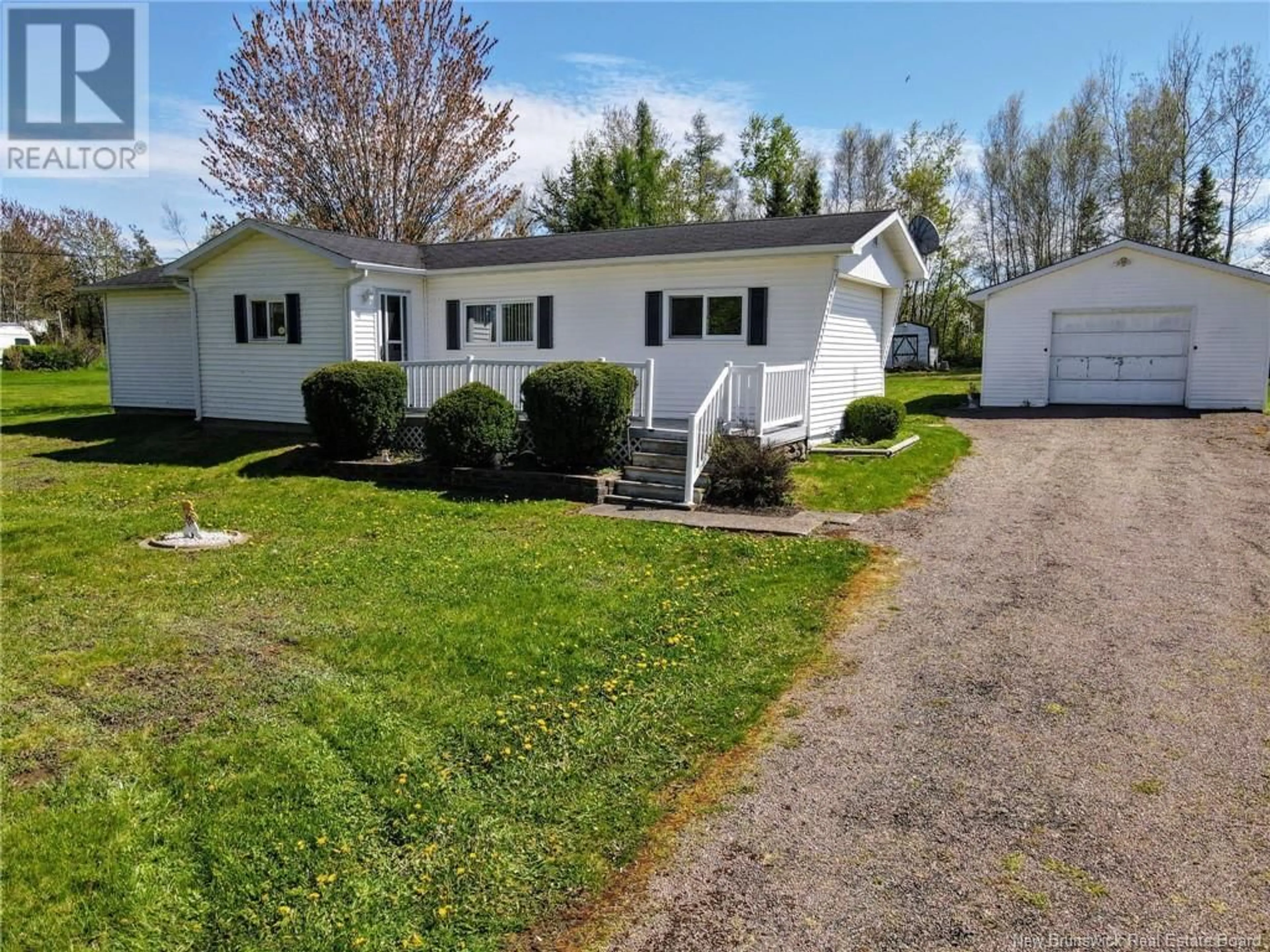 Home with vinyl exterior material, street for 21 RENEE MELANSON ROAD, Shediac New Brunswick E4P3S4