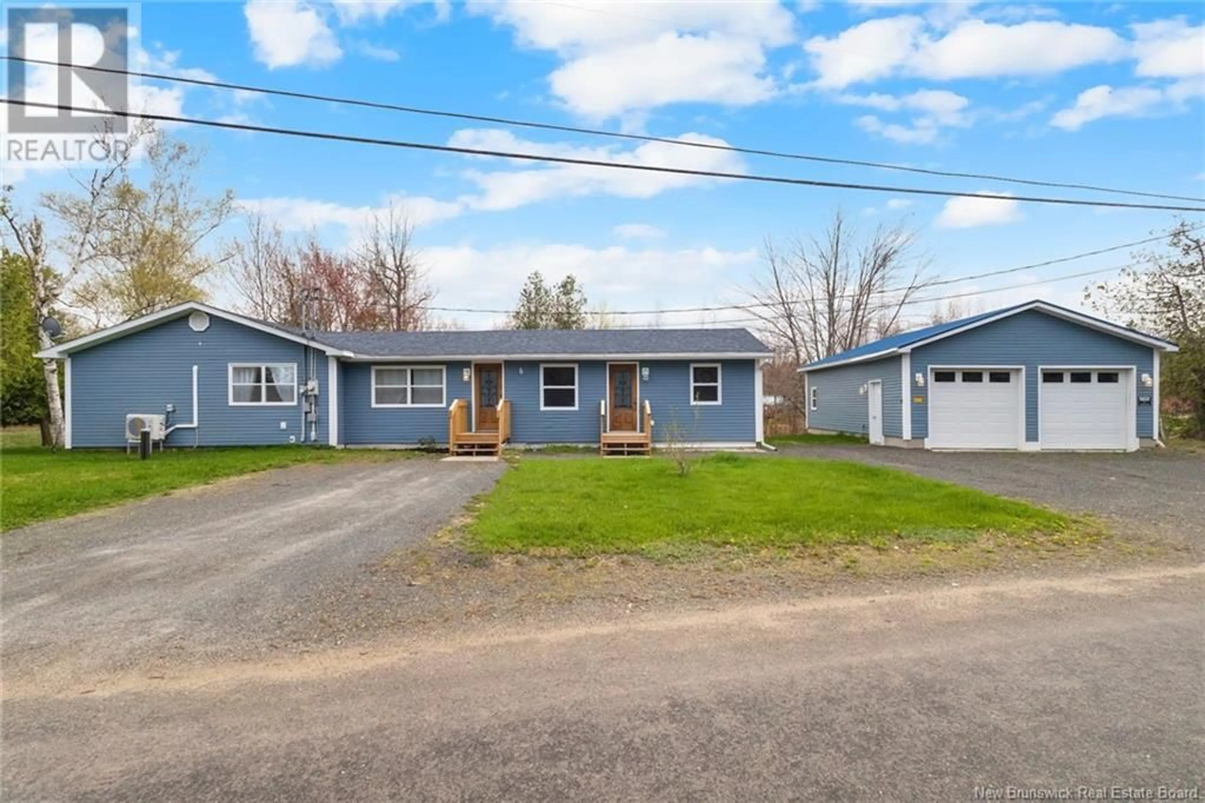 A pic from outside/outdoor area/front of a property/back of a property/a pic from drone, street for 6 LORD ROAD, Beaver Dam New Brunswick E3B7V5