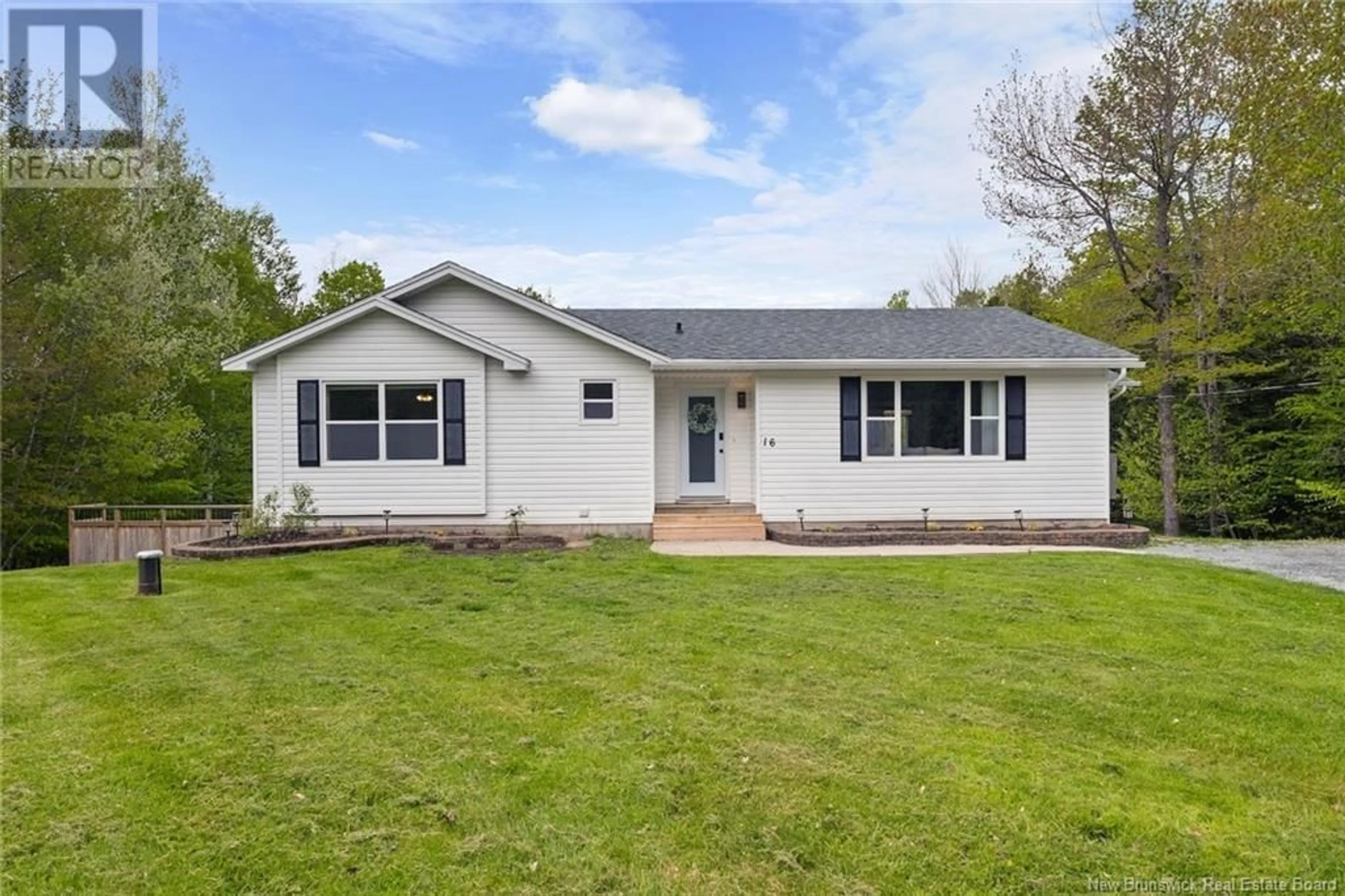 Home with vinyl exterior material, street for 16 WESLEY WAY, Richibucto Road New Brunswick E3A9P1