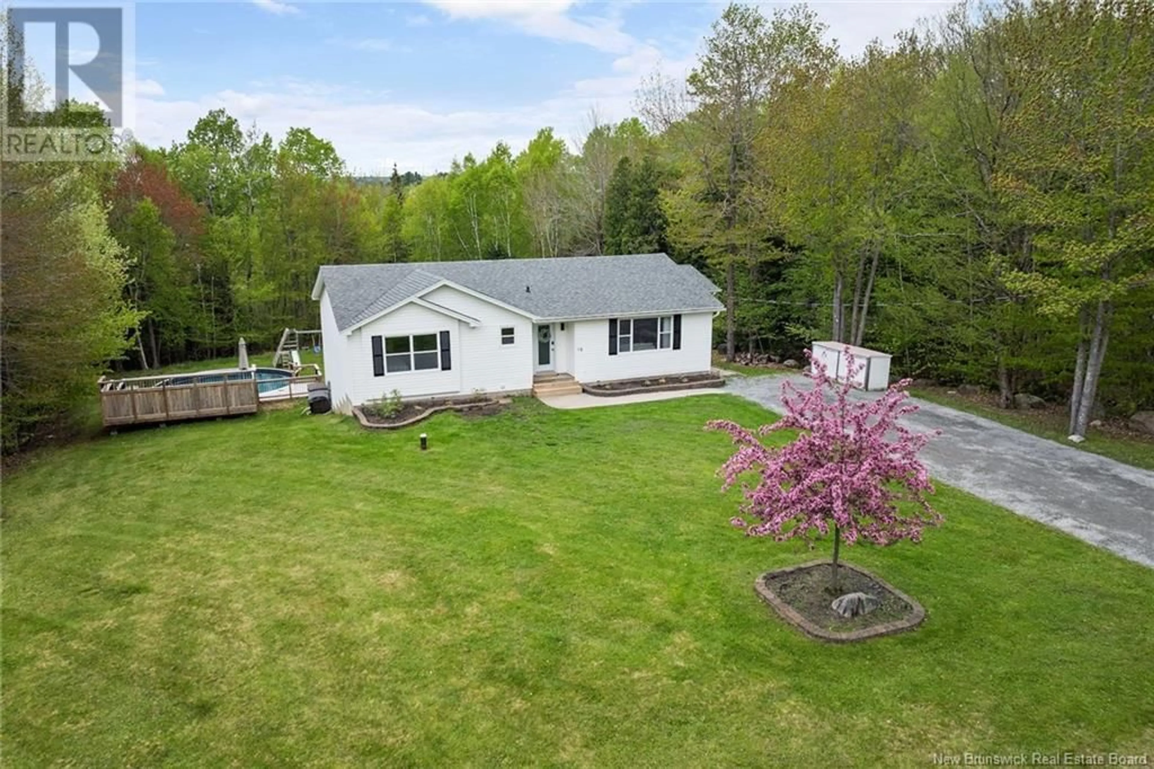 A pic from outside/outdoor area/front of a property/back of a property/a pic from drone, water/lake/river/ocean view for 16 WESLEY WAY, Richibucto Road New Brunswick E3A9P1