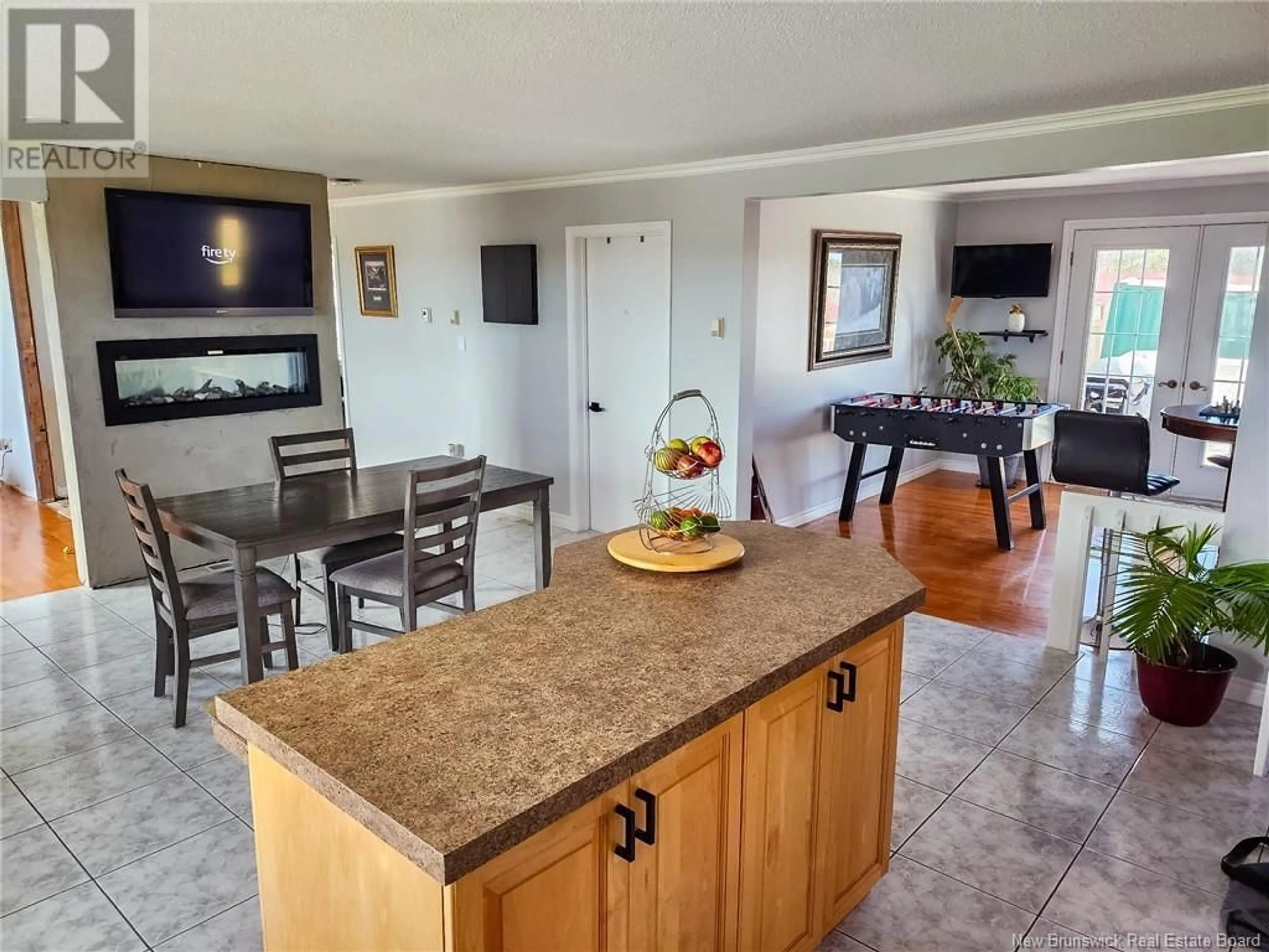 Open concept kitchen, ceramic/tile floor for 2187 MCKENDRICK CHEMIN, Val-D'amour New Brunswick E3N5K3