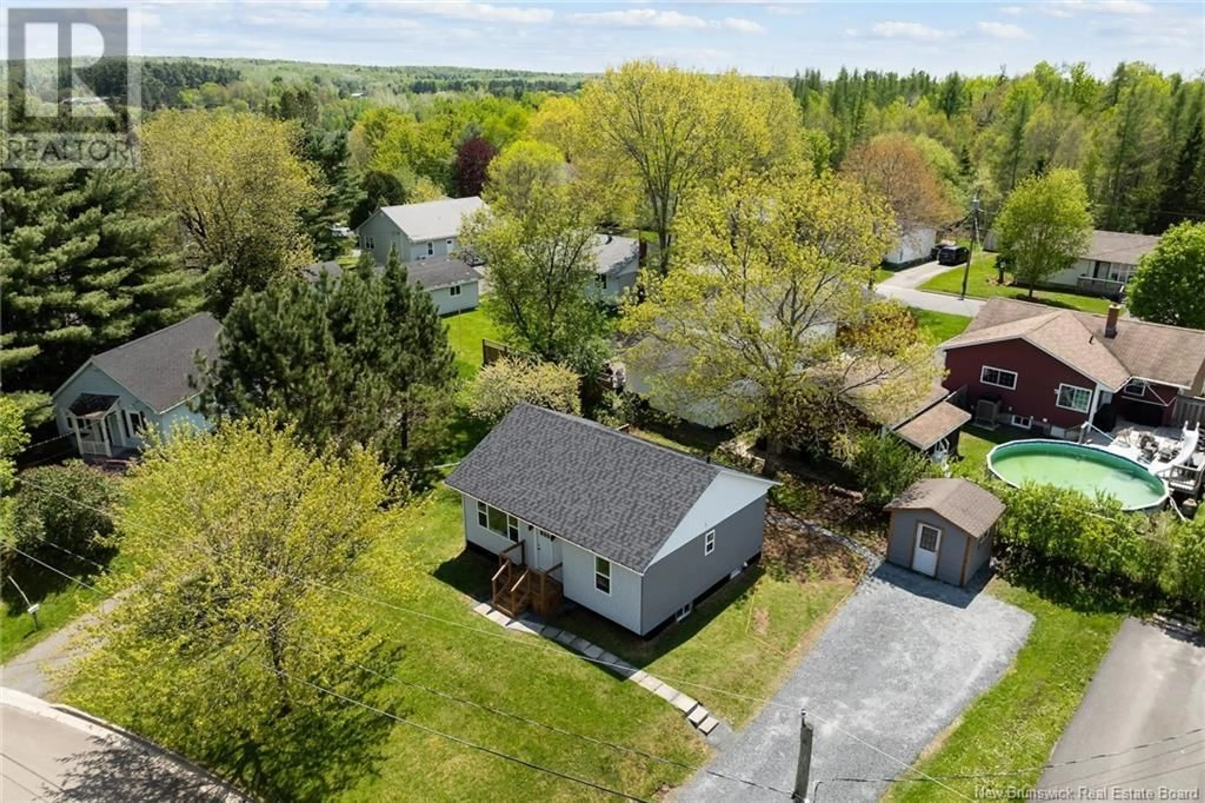 A pic from outside/outdoor area/front of a property/back of a property/a pic from drone, street for 9 MCKINLEY AVENUE, Fredericton New Brunswick E3A4R4