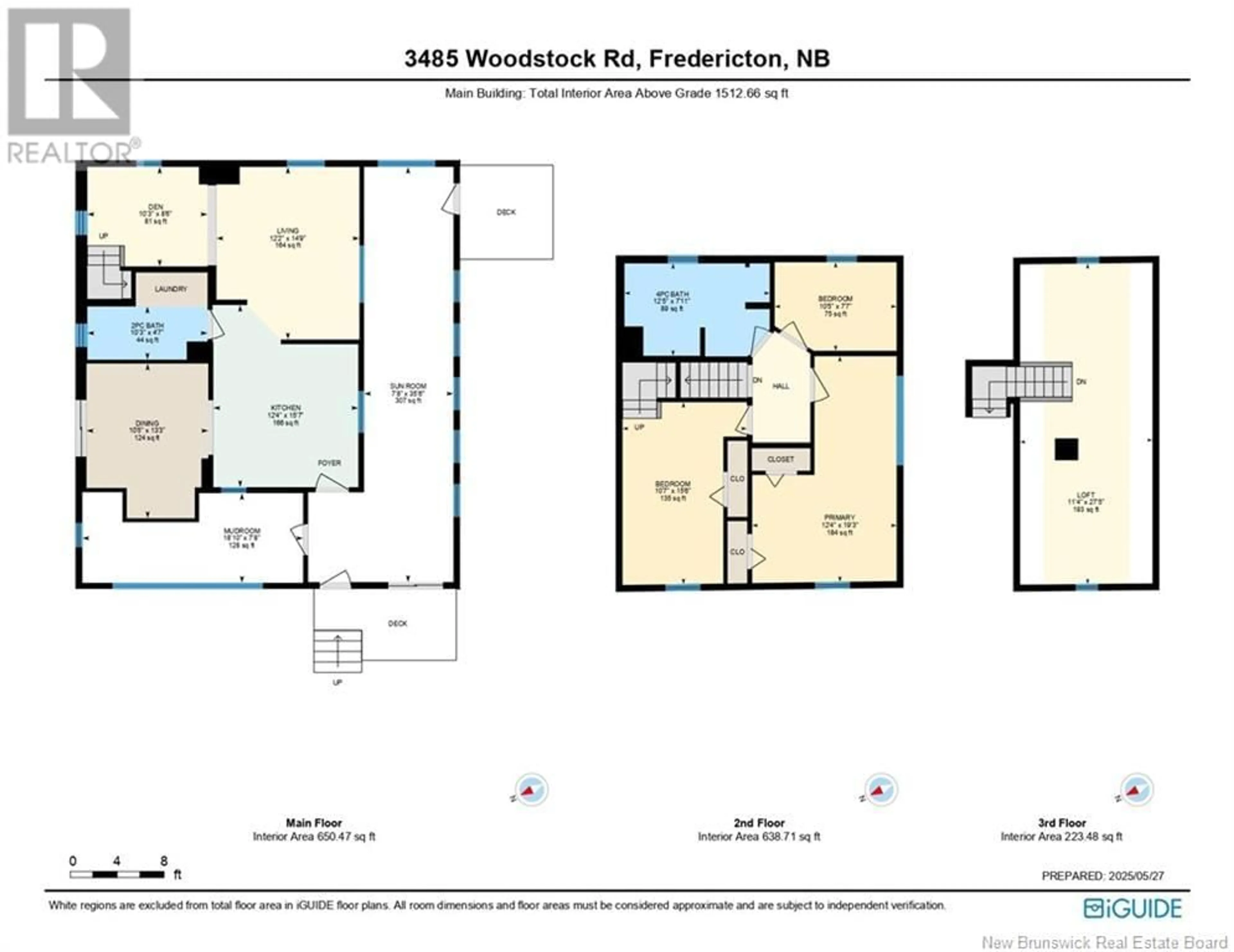 Floor plan for 3485 WOODSTOCK ROAD, Fredericton New Brunswick E3E1A5
