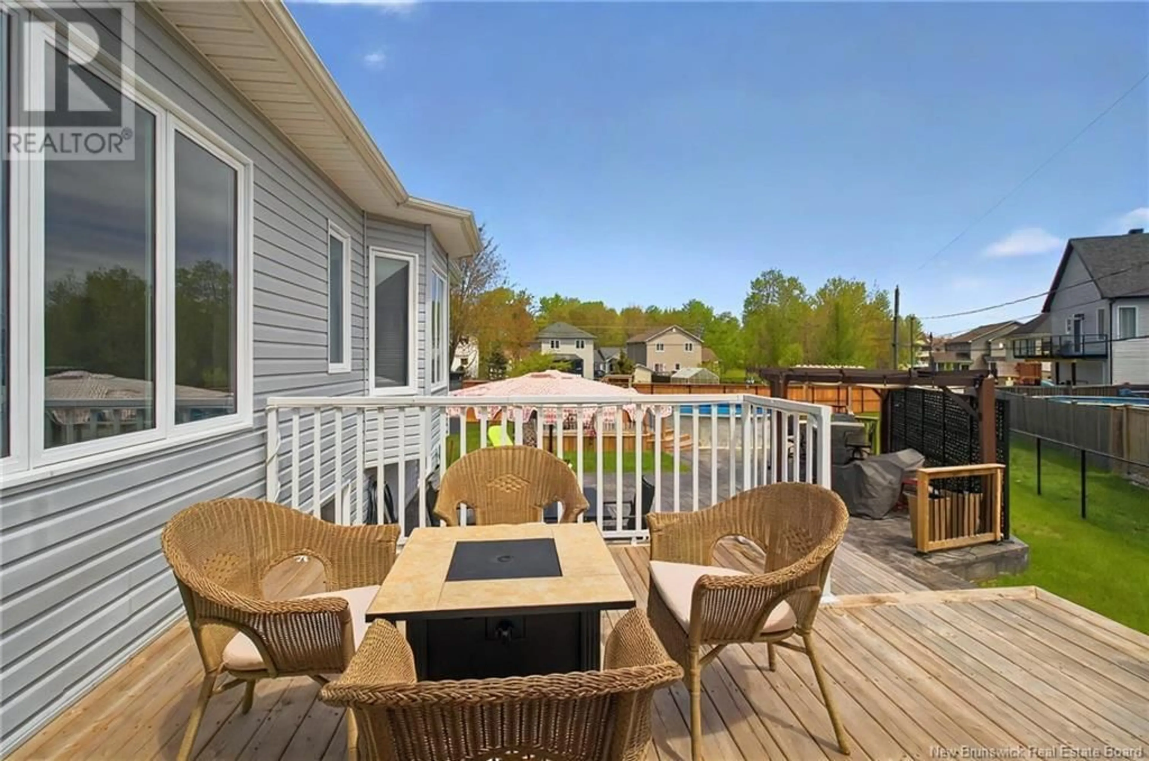Patio, water/lake/river/ocean view for 1 ACORN COURT, Moncton New Brunswick E1G4X9