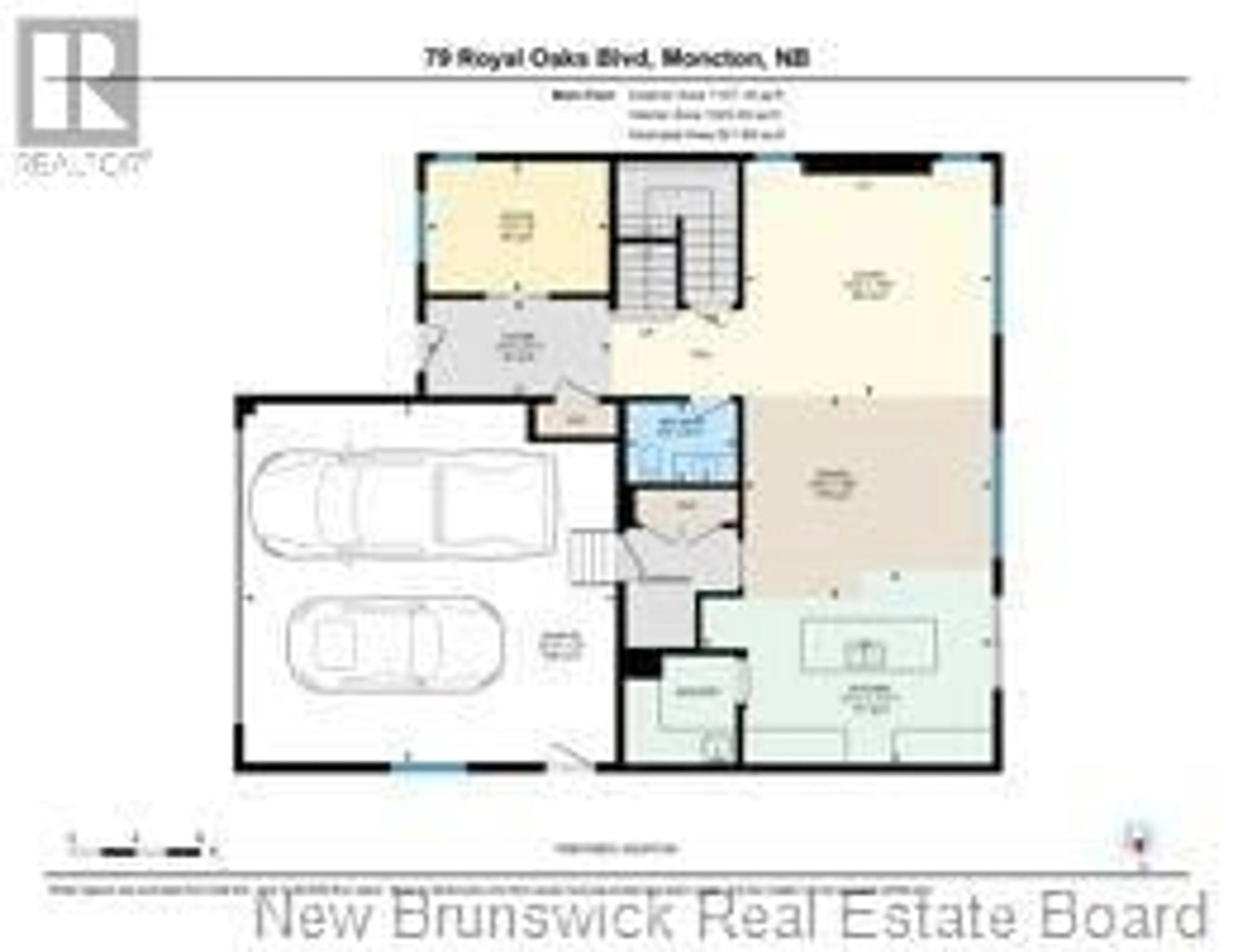 Floor plan for 79 ROYAL OAKS BOULEVARD, Moncton New Brunswick E1H3L2