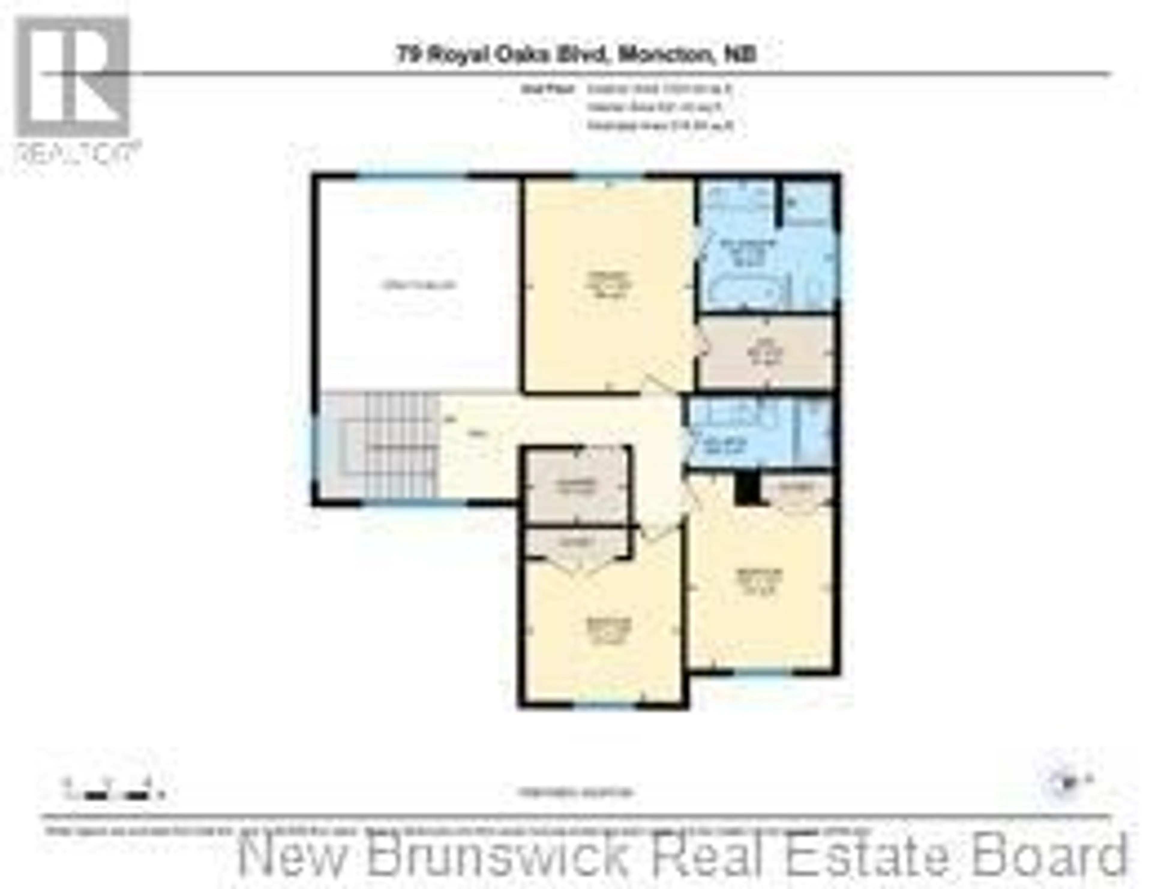 Floor plan for 79 ROYAL OAKS BOULEVARD, Moncton New Brunswick E1H3L2