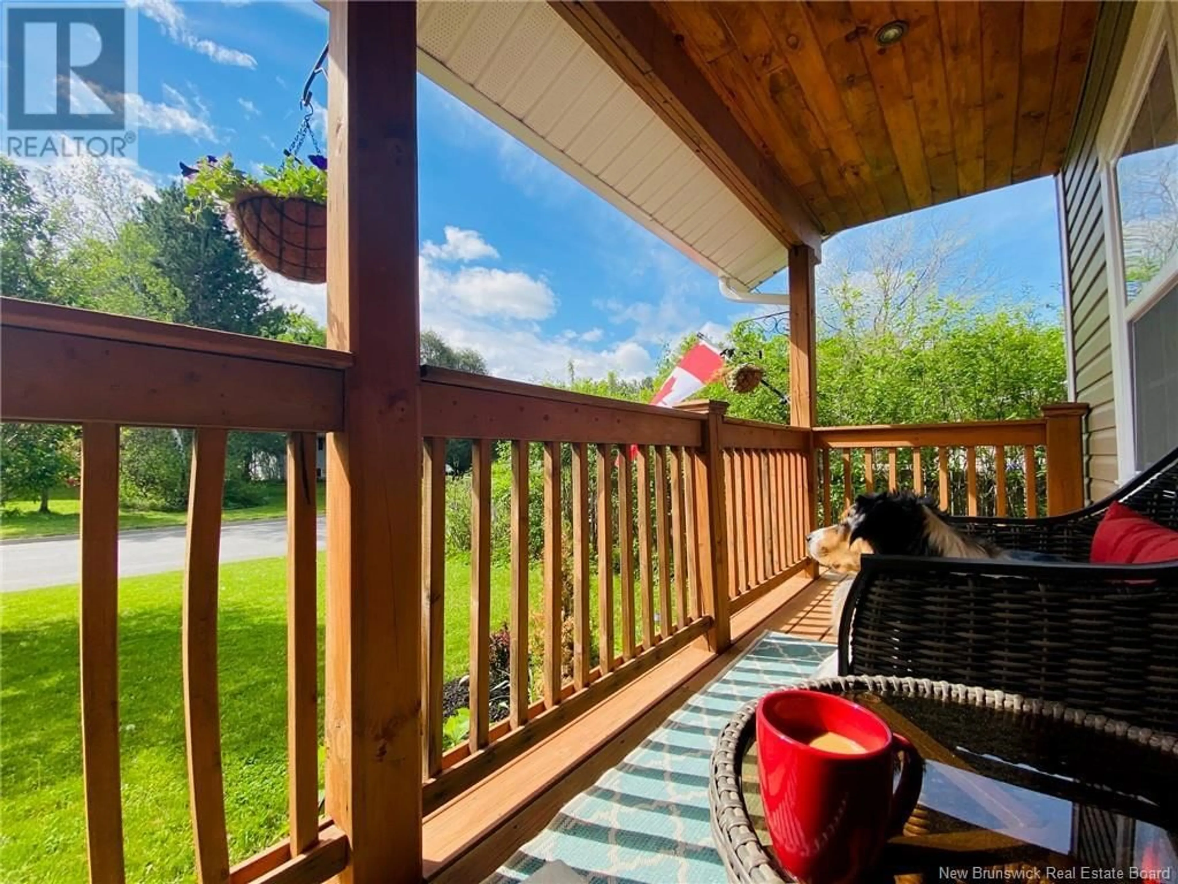 Patio, water/lake/river/ocean view for 21 HOSSACK STREET, Fredericton New Brunswick E3A8S2