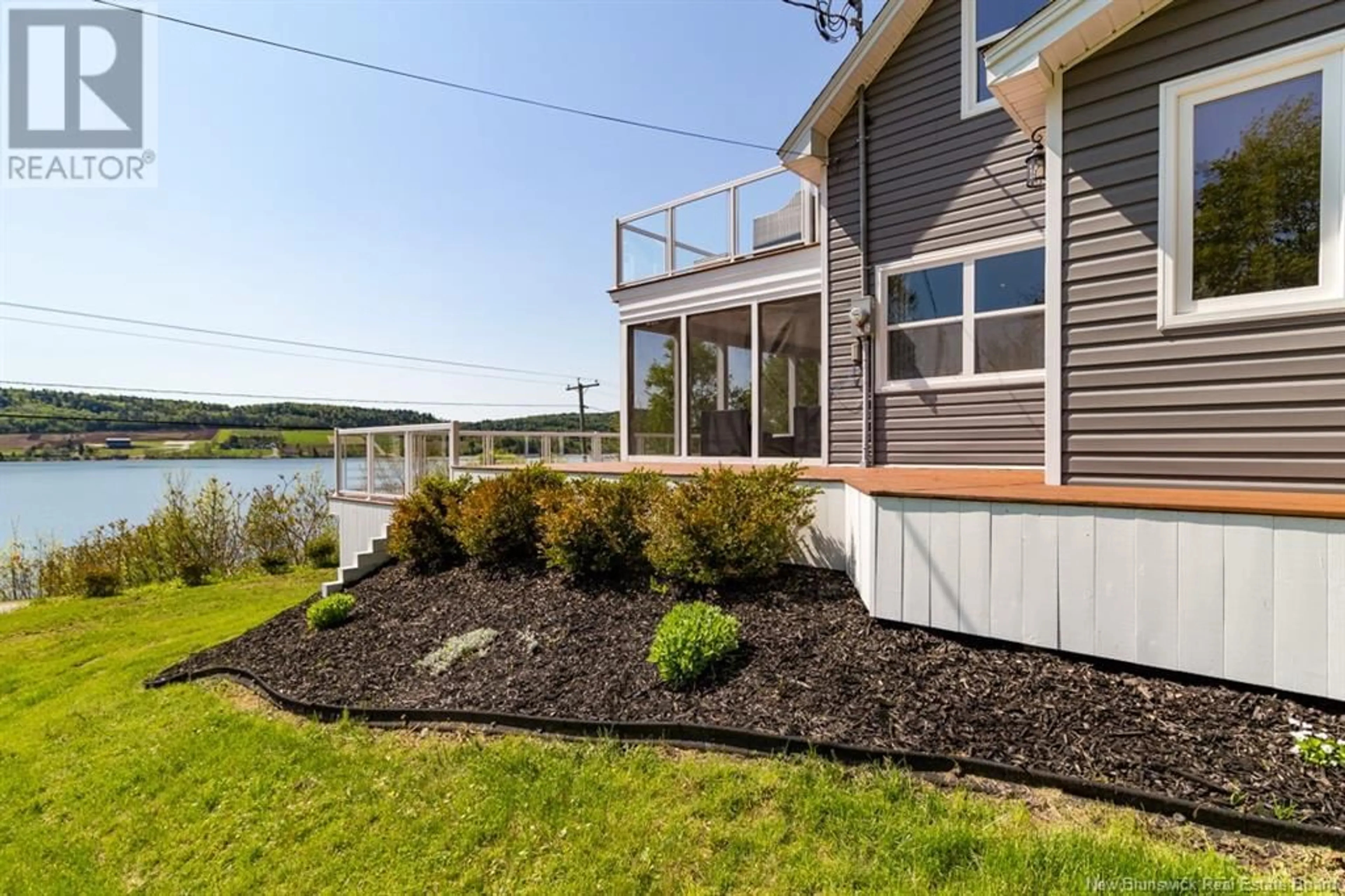 Patio, water/lake/river/ocean view for 2702 ROUTE 124, Kars New Brunswick E5T2W7