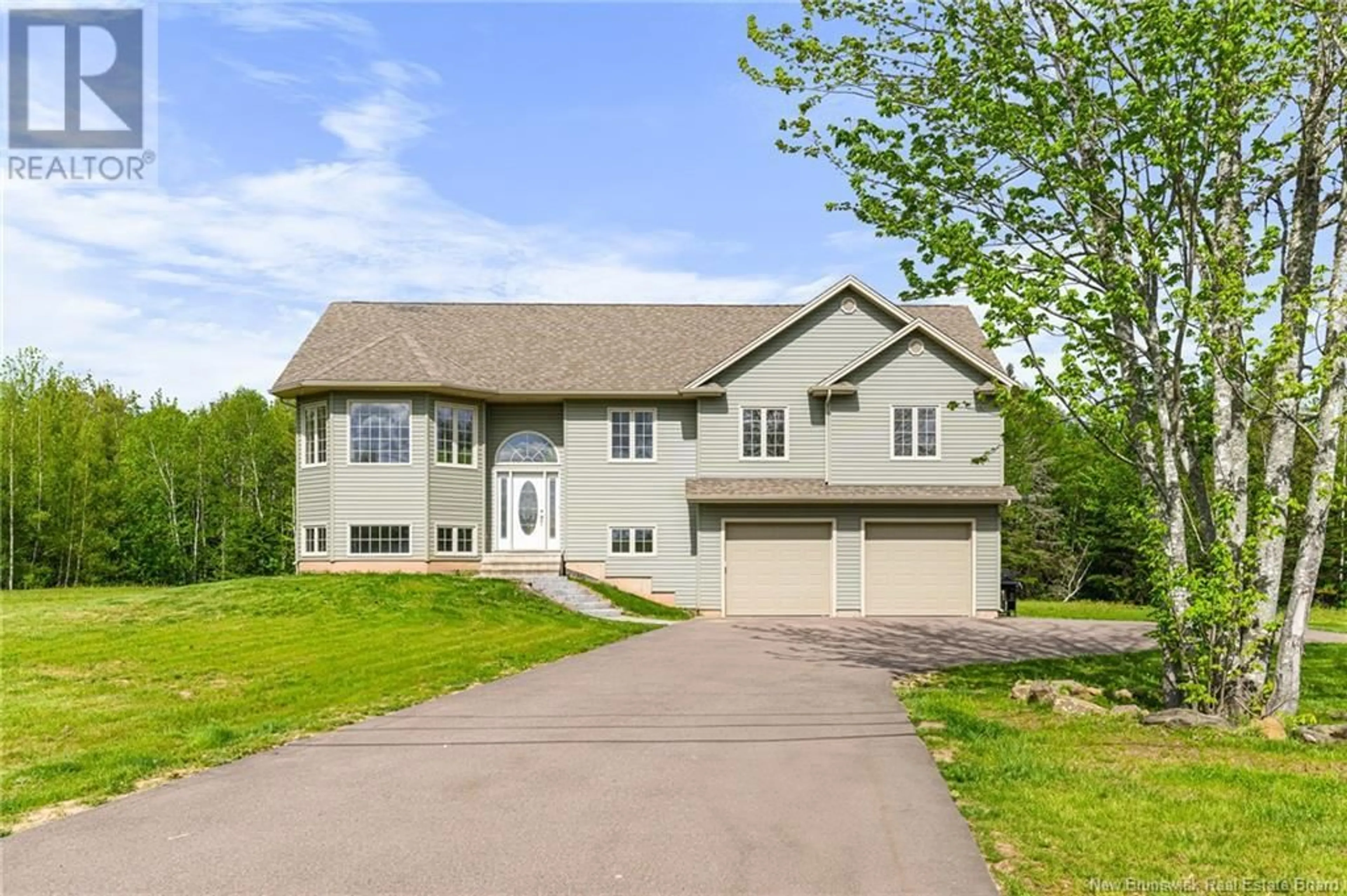 Home with vinyl exterior material, street for 160 DANIEL DRIVE, Irishtown New Brunswick E1H0B4