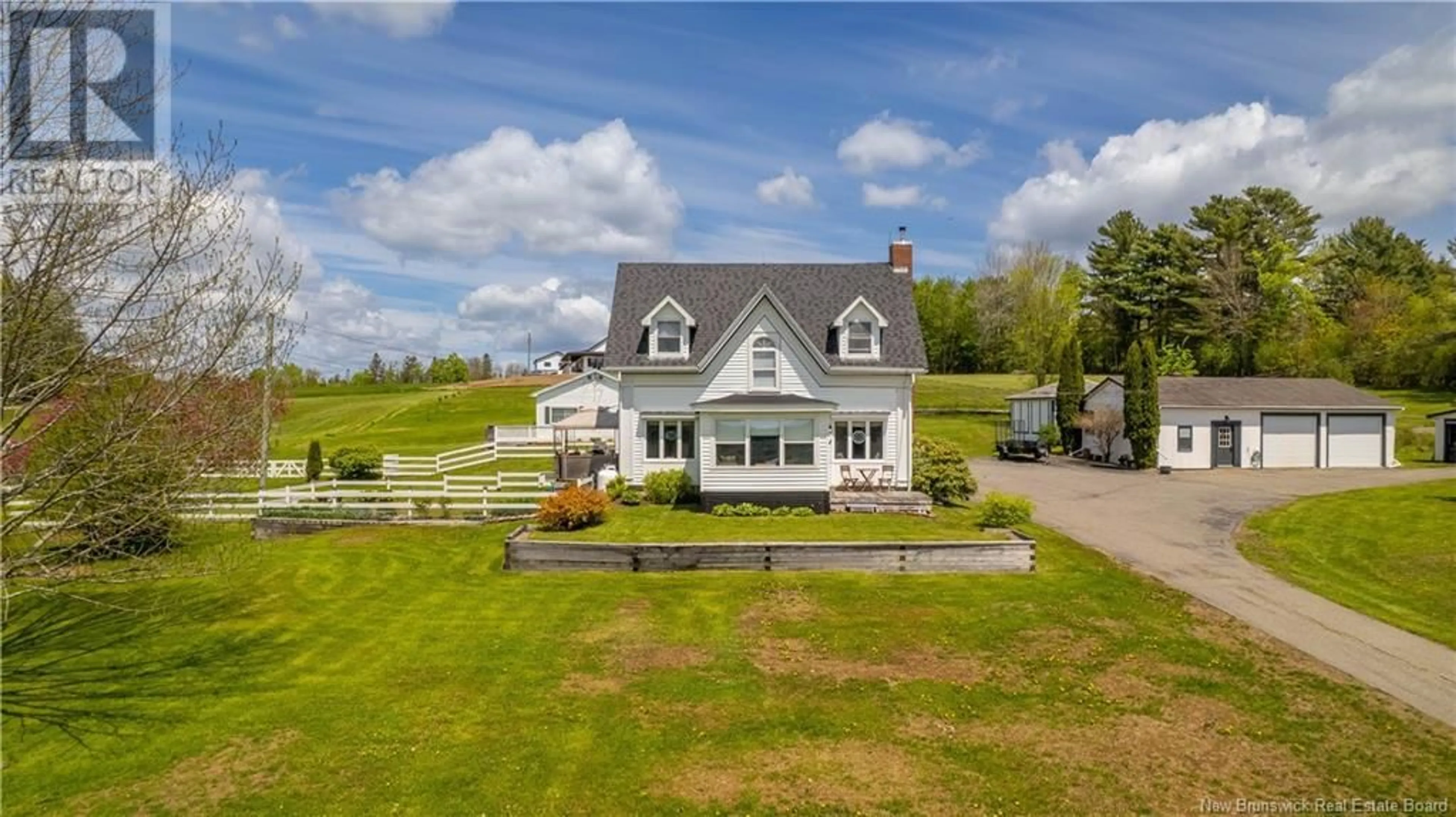 A pic from outside/outdoor area/front of a property/back of a property/a pic from drone, unknown for 336 LEDGE ROAD, Crocker Hill New Brunswick E3L3Z9