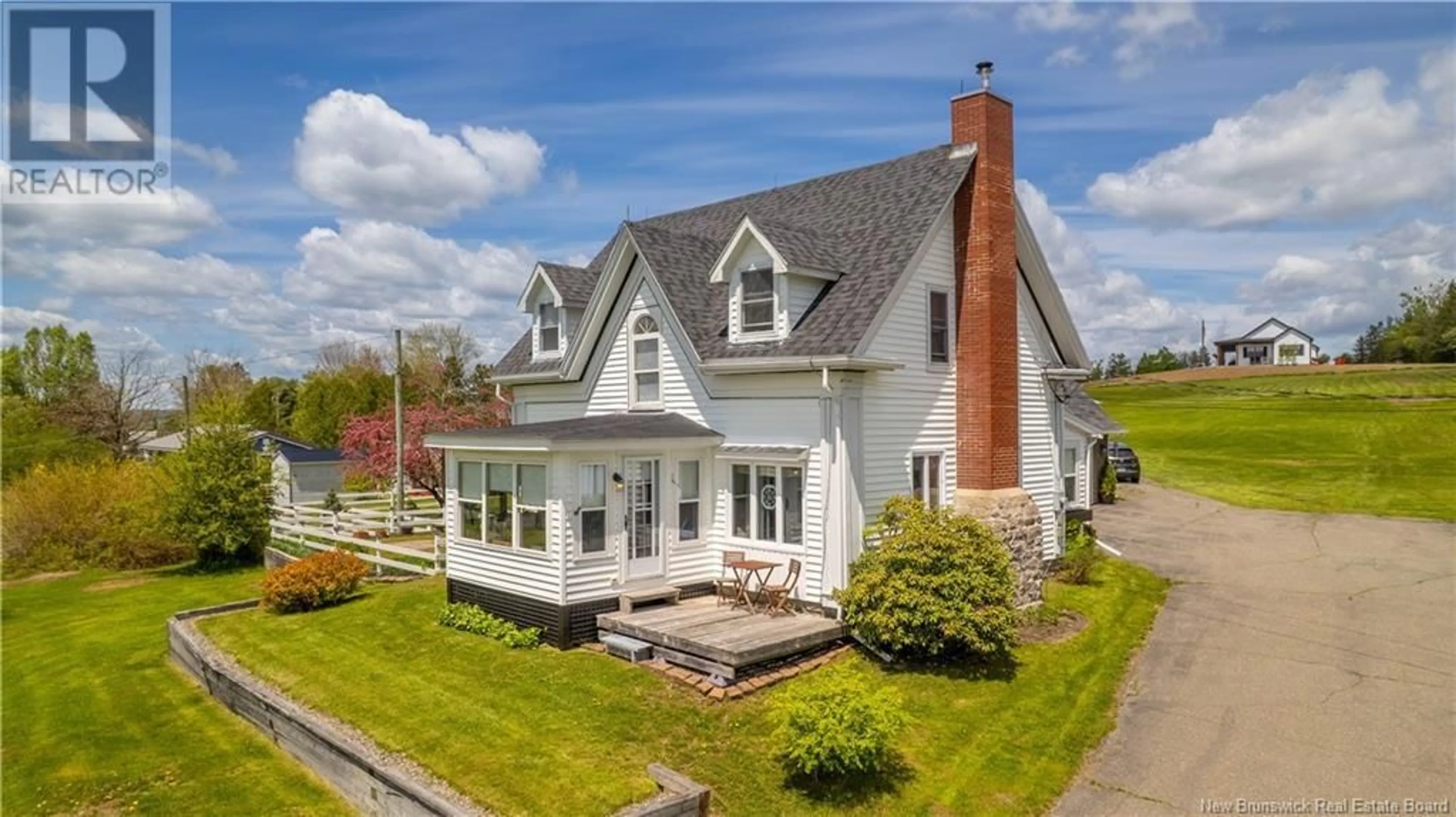 A pic from outside/outdoor area/front of a property/back of a property/a pic from drone, street for 336 LEDGE ROAD, Crocker Hill New Brunswick E3L3Z9