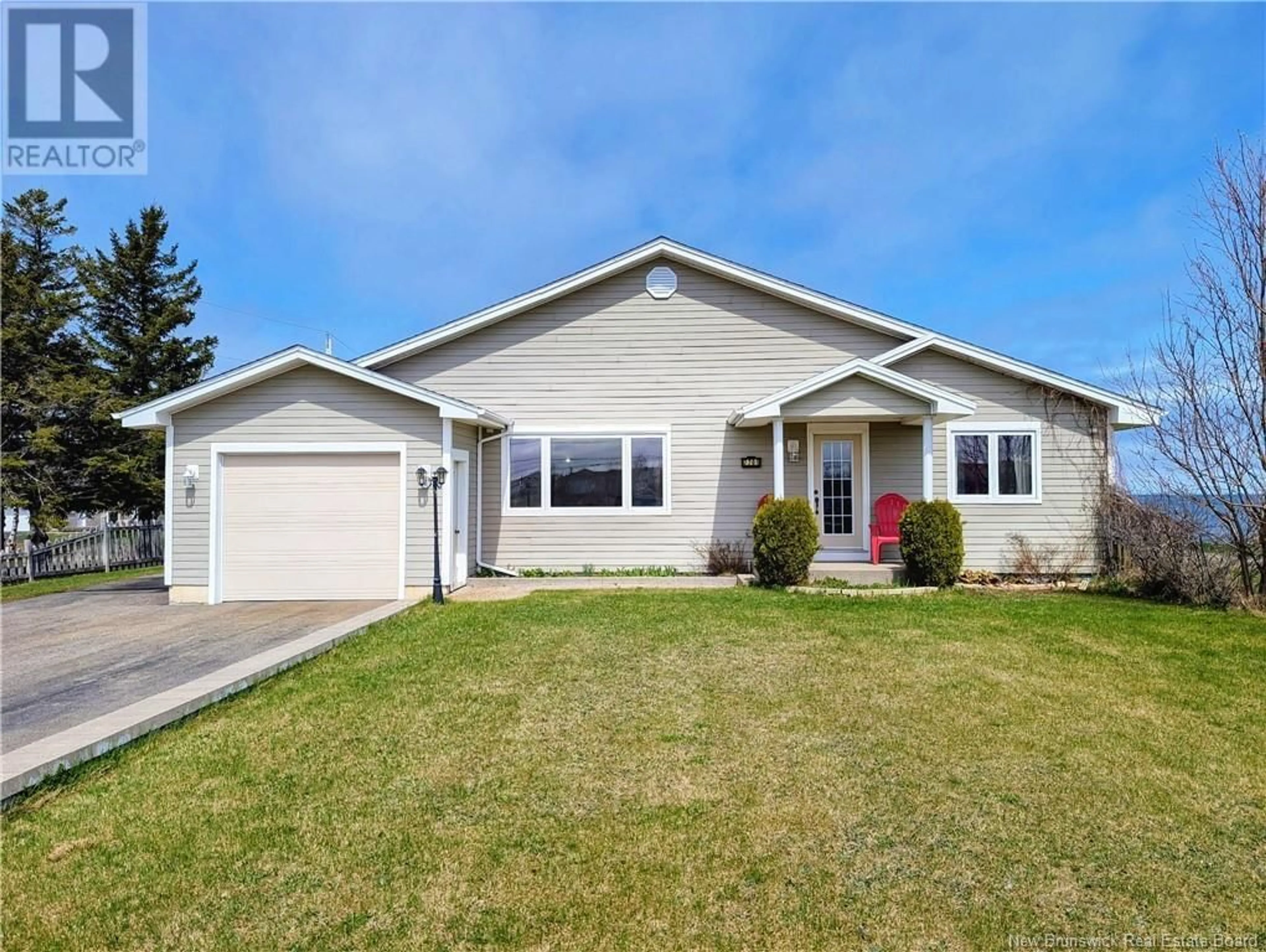 Home with vinyl exterior material, street for 7701 DU HAVRE STREET, Bas-Caraquet New Brunswick E1W5W9