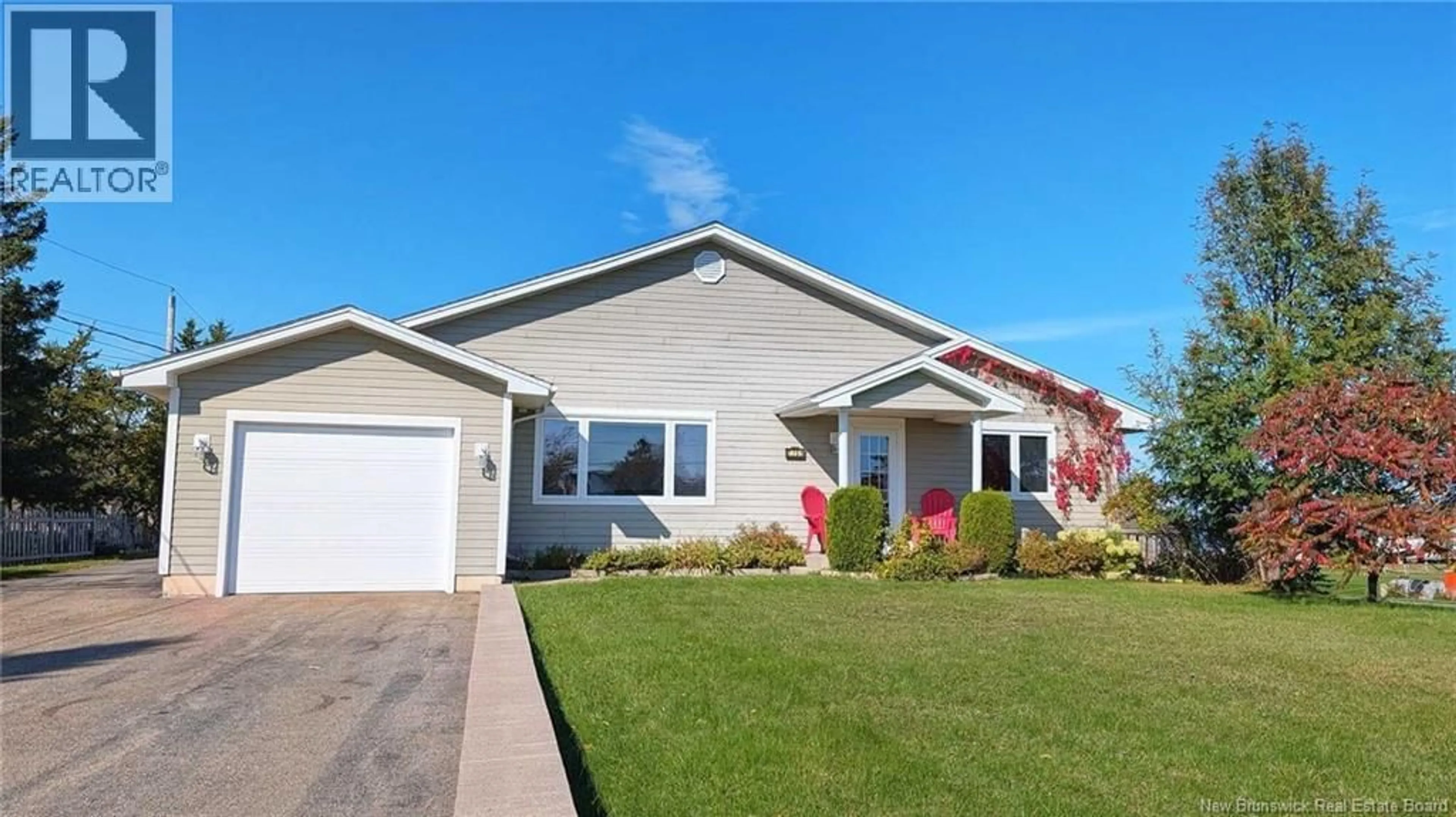Home with vinyl exterior material, street for 7701 DU HAVRE STREET, Bas-Caraquet New Brunswick E1W5W9
