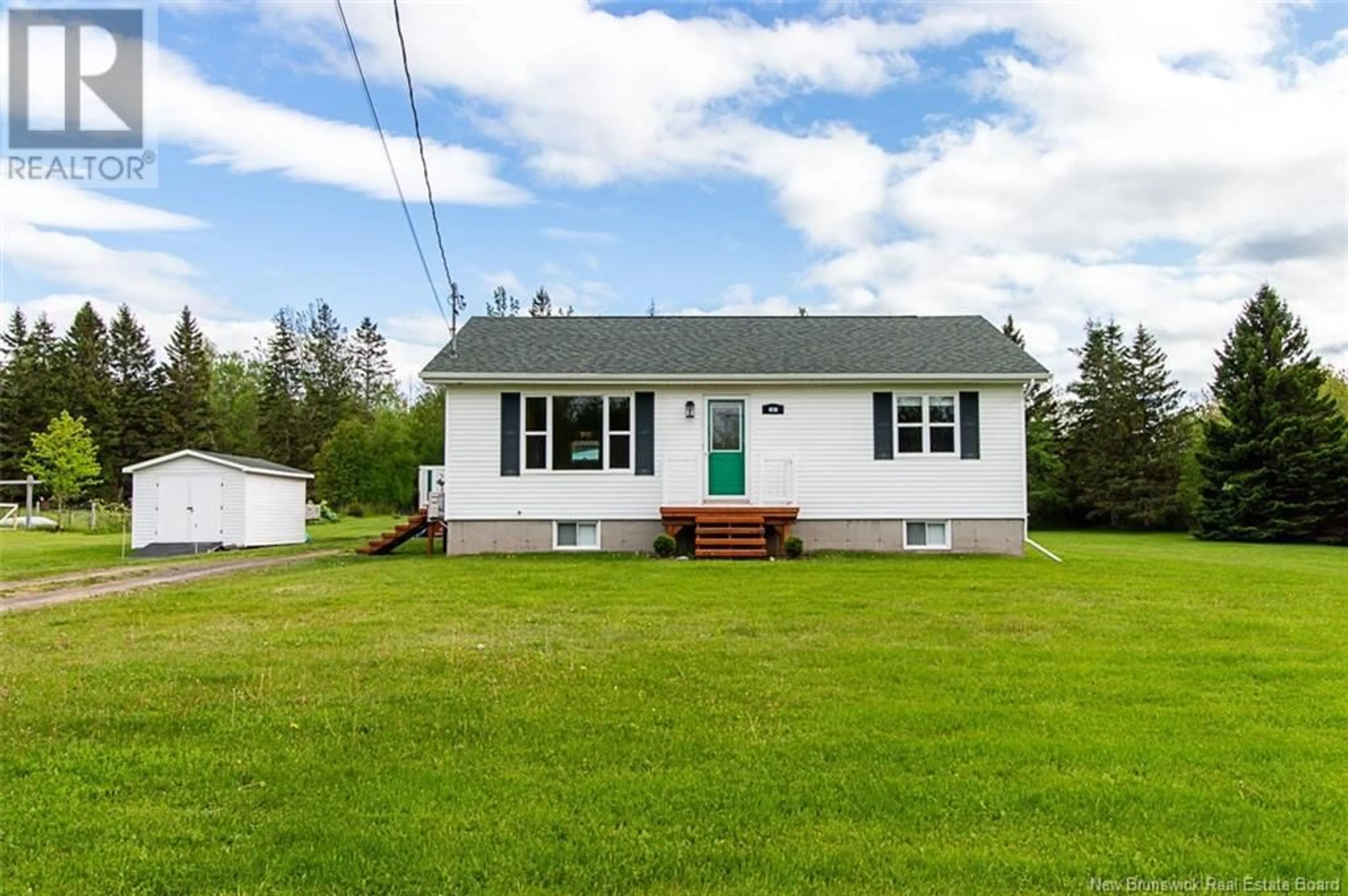 Home with vinyl exterior material, street for 387 ALLEE DE L'ECOLE, Grande-Digue New Brunswick E4R3S3