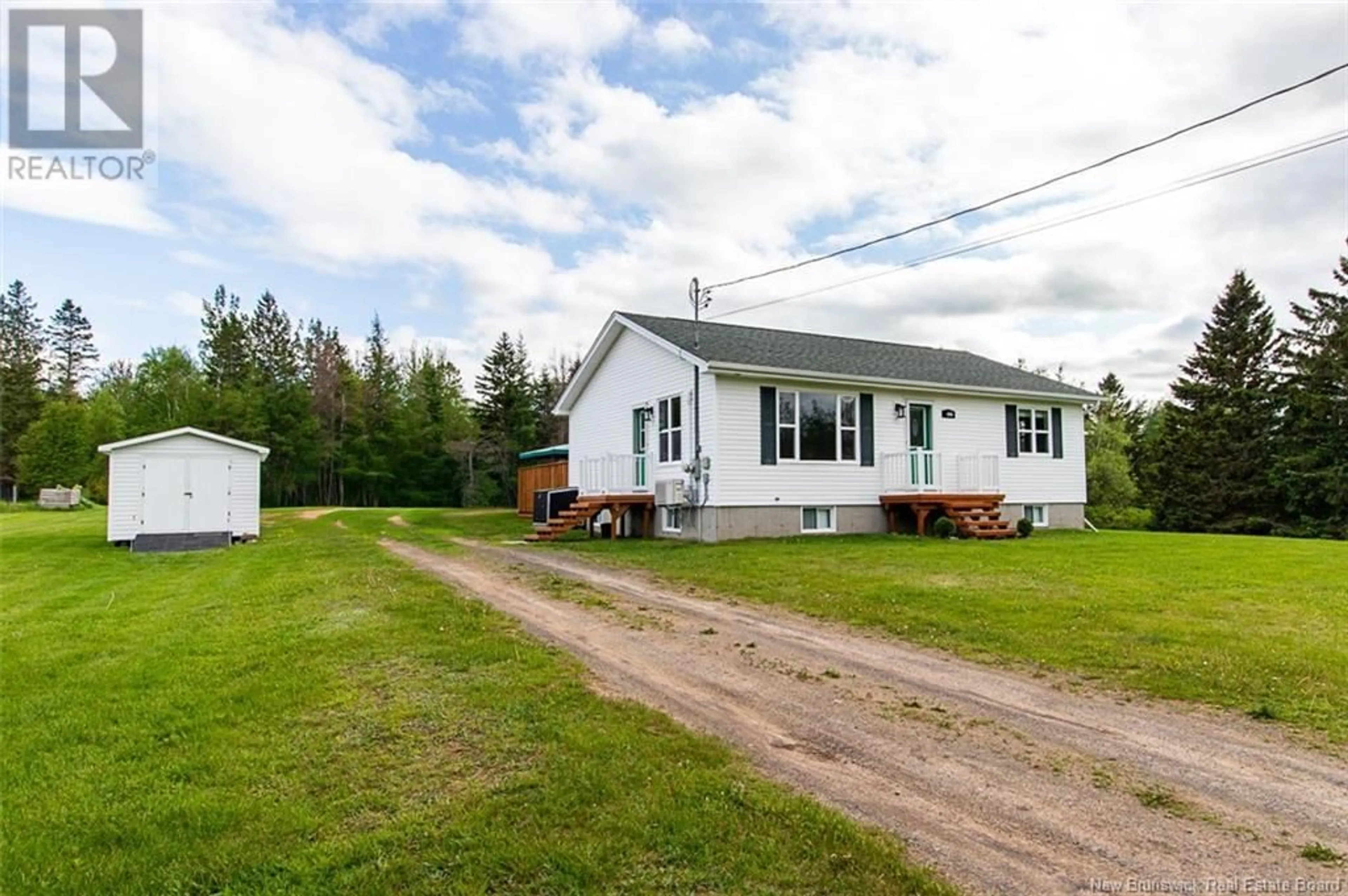 A pic from outside/outdoor area/front of a property/back of a property/a pic from drone, unknown for 387 ALLEE DE L'ECOLE, Grande-Digue New Brunswick E4R3S3