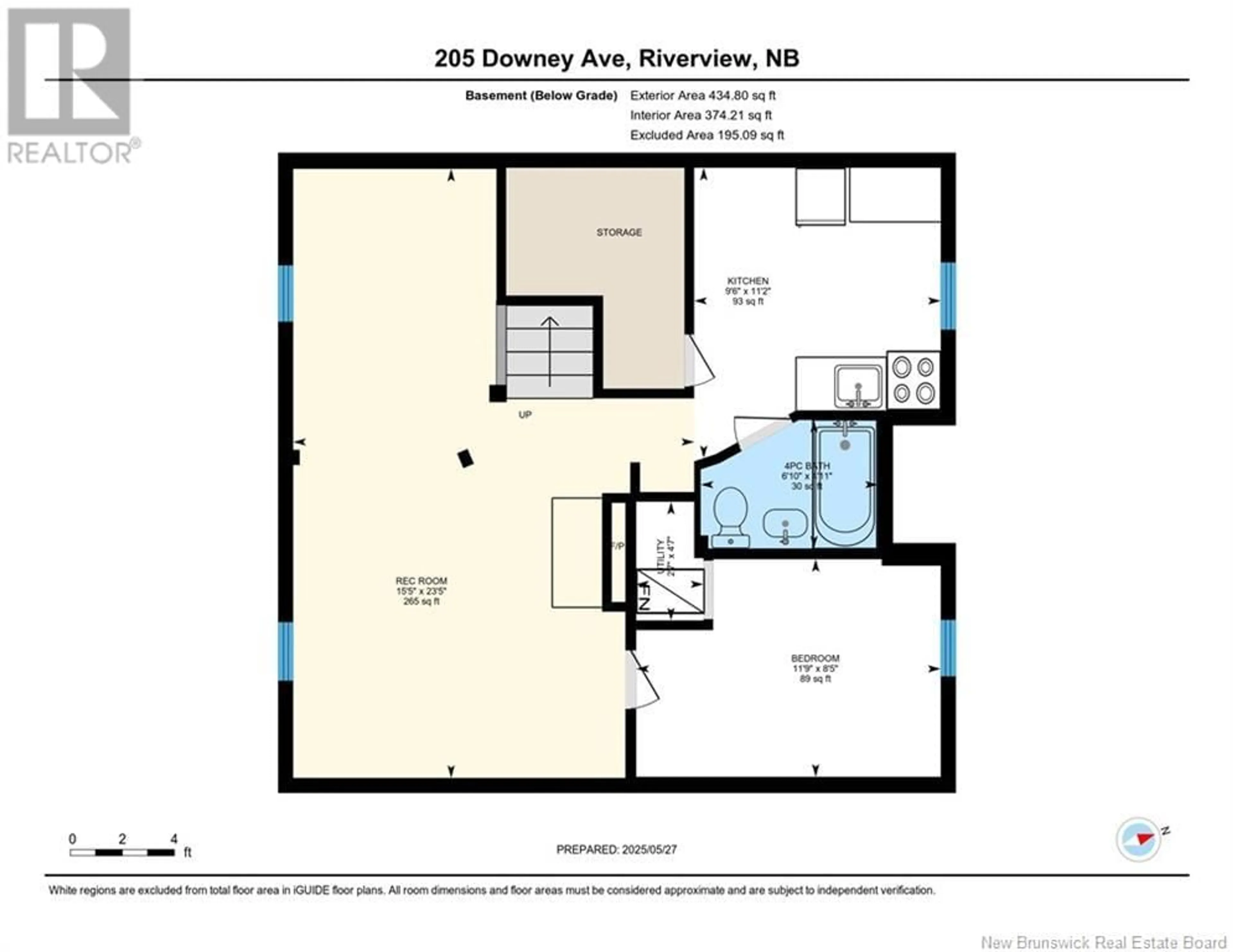 Floor plan for 205 DOWNEY AVENUE, Riverview New Brunswick E1B1W6