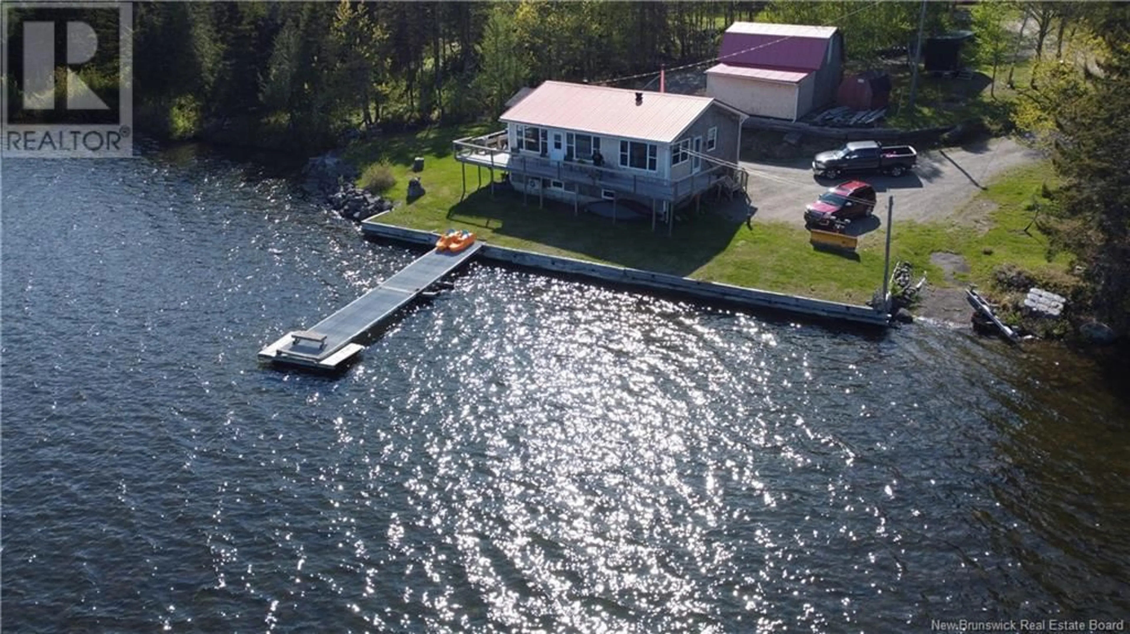 A pic from outside/outdoor area/front of a property/back of a property/a pic from drone, water/lake/river/ocean view for 119 GREENLAW ROAD, Saint Andrews New Brunswick E5B3Y3