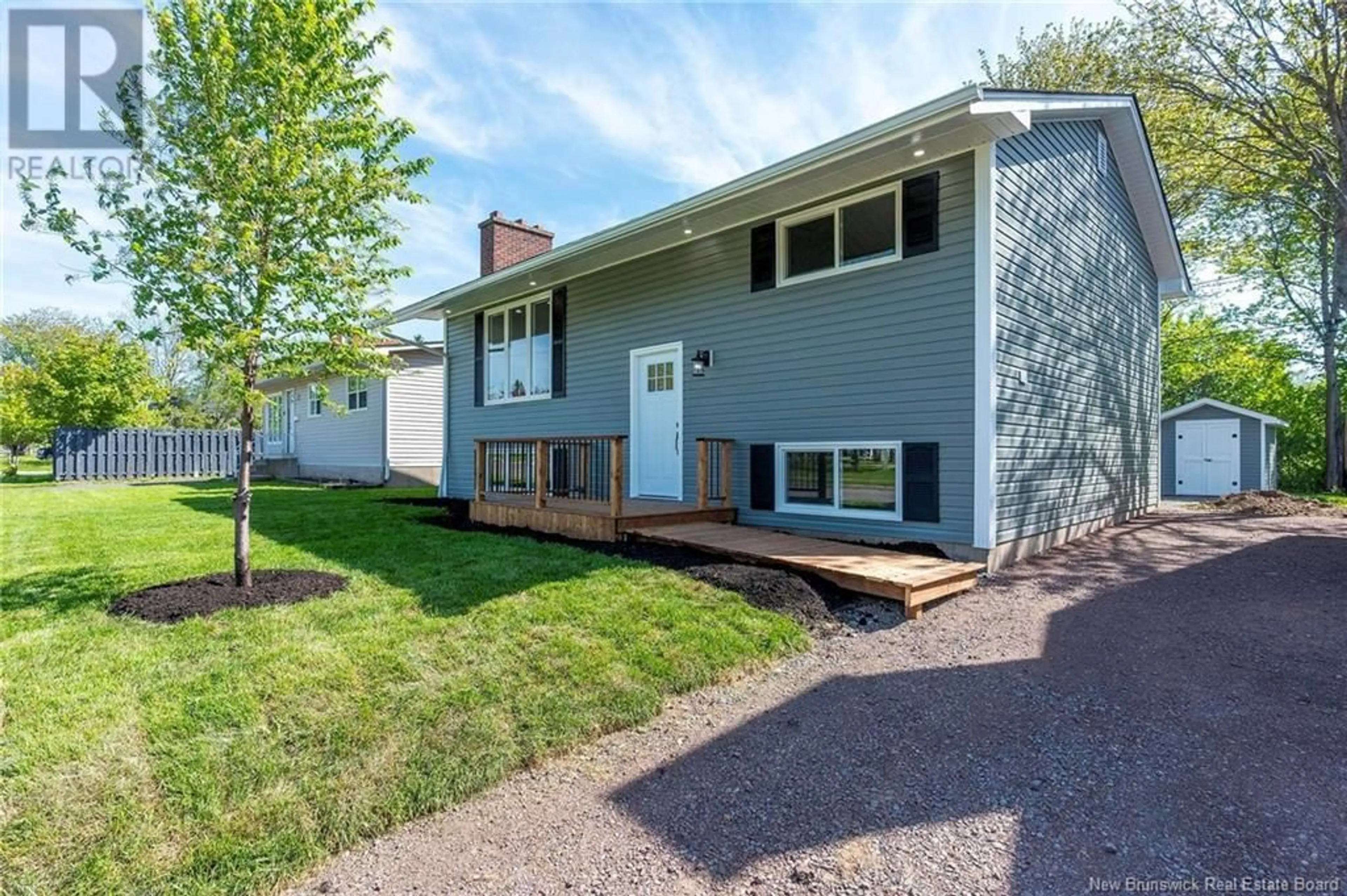 Home with vinyl exterior material, street for 129 SUMNER AVENUE, Moncton New Brunswick E1C8T4